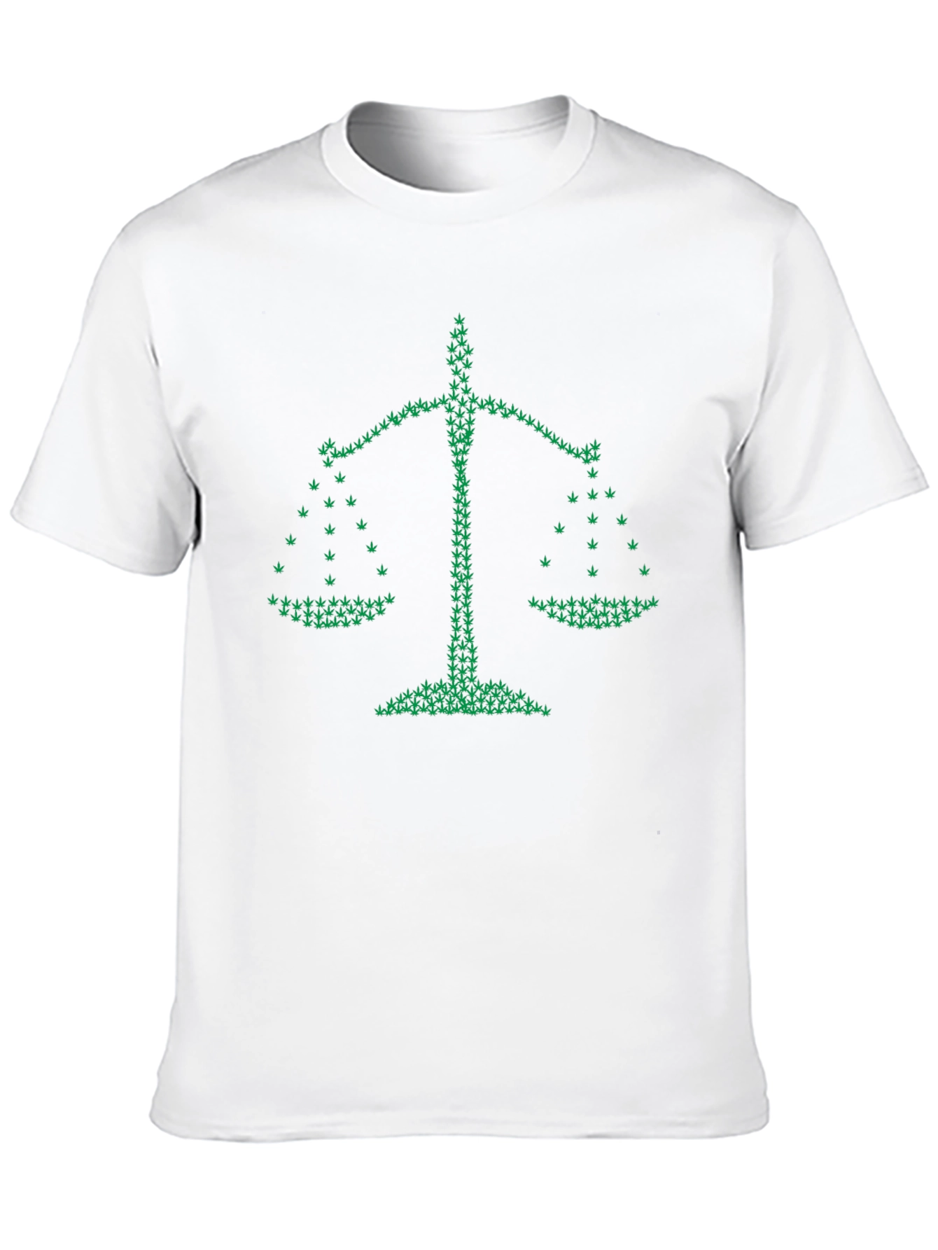 Legalize It: Scales of Justice Cannabis T-Shirt