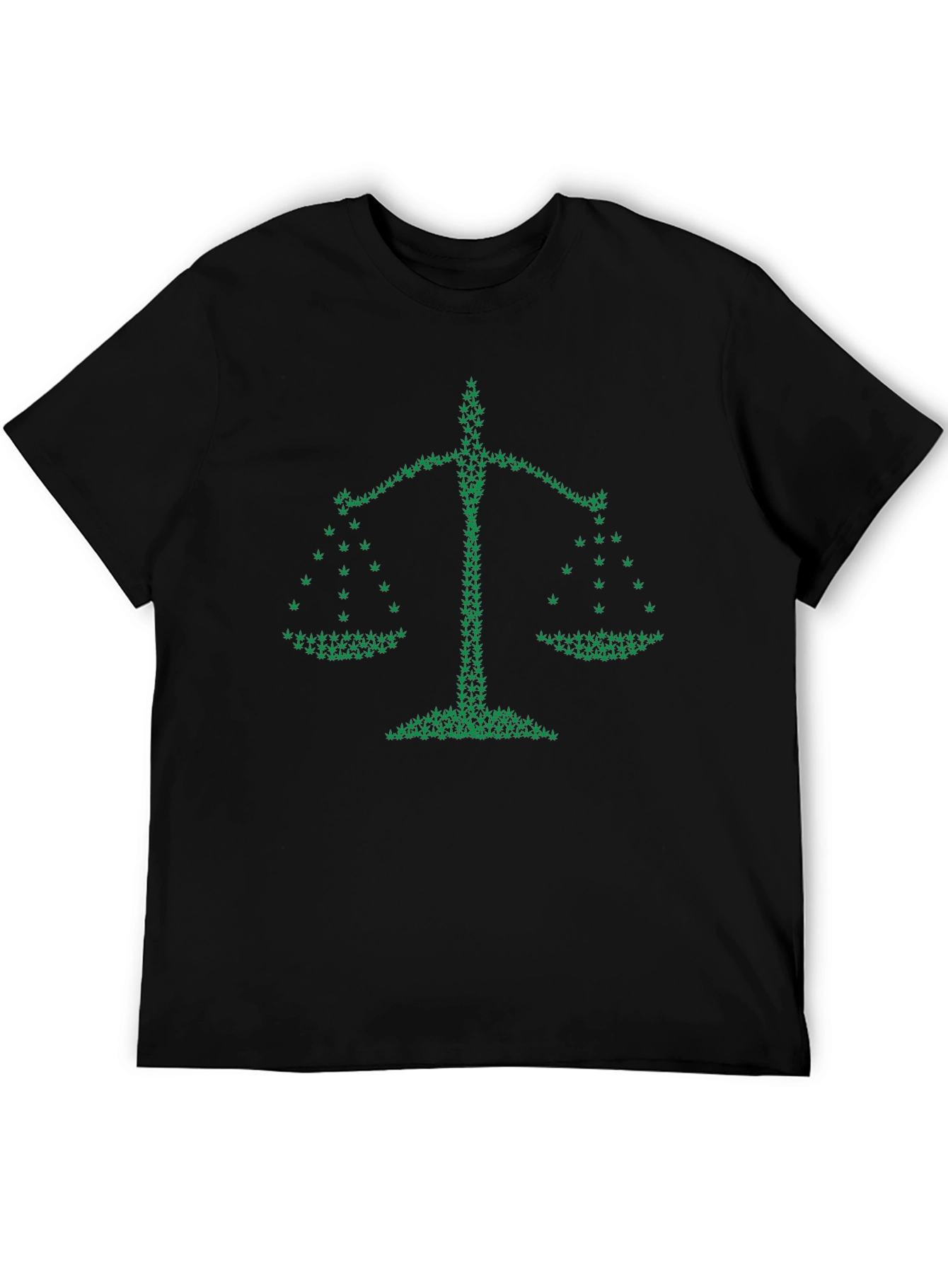 Legalize It: Scales of Justice Cannabis T-Shirt