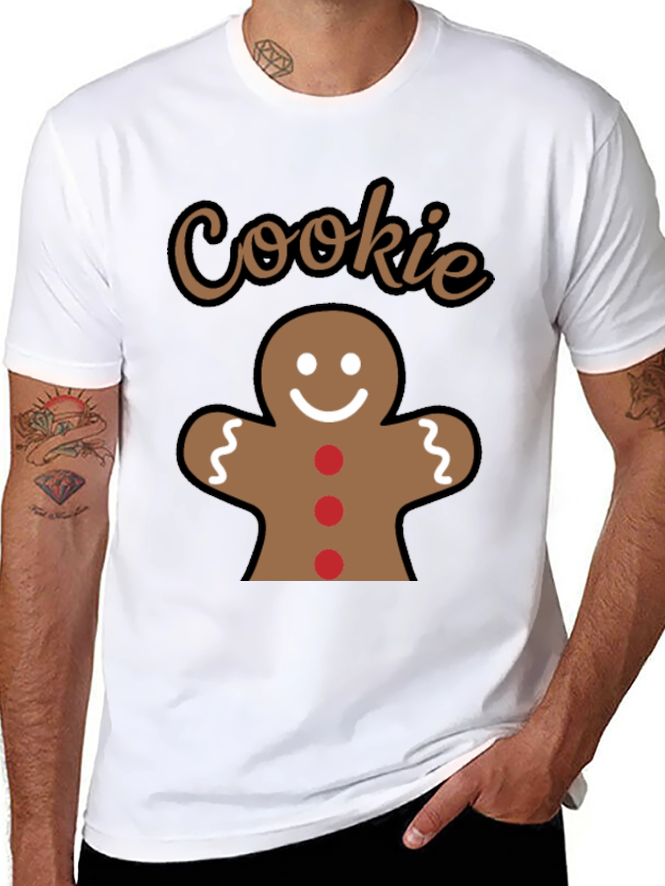 Gingerbread Cookie Graphic Tee