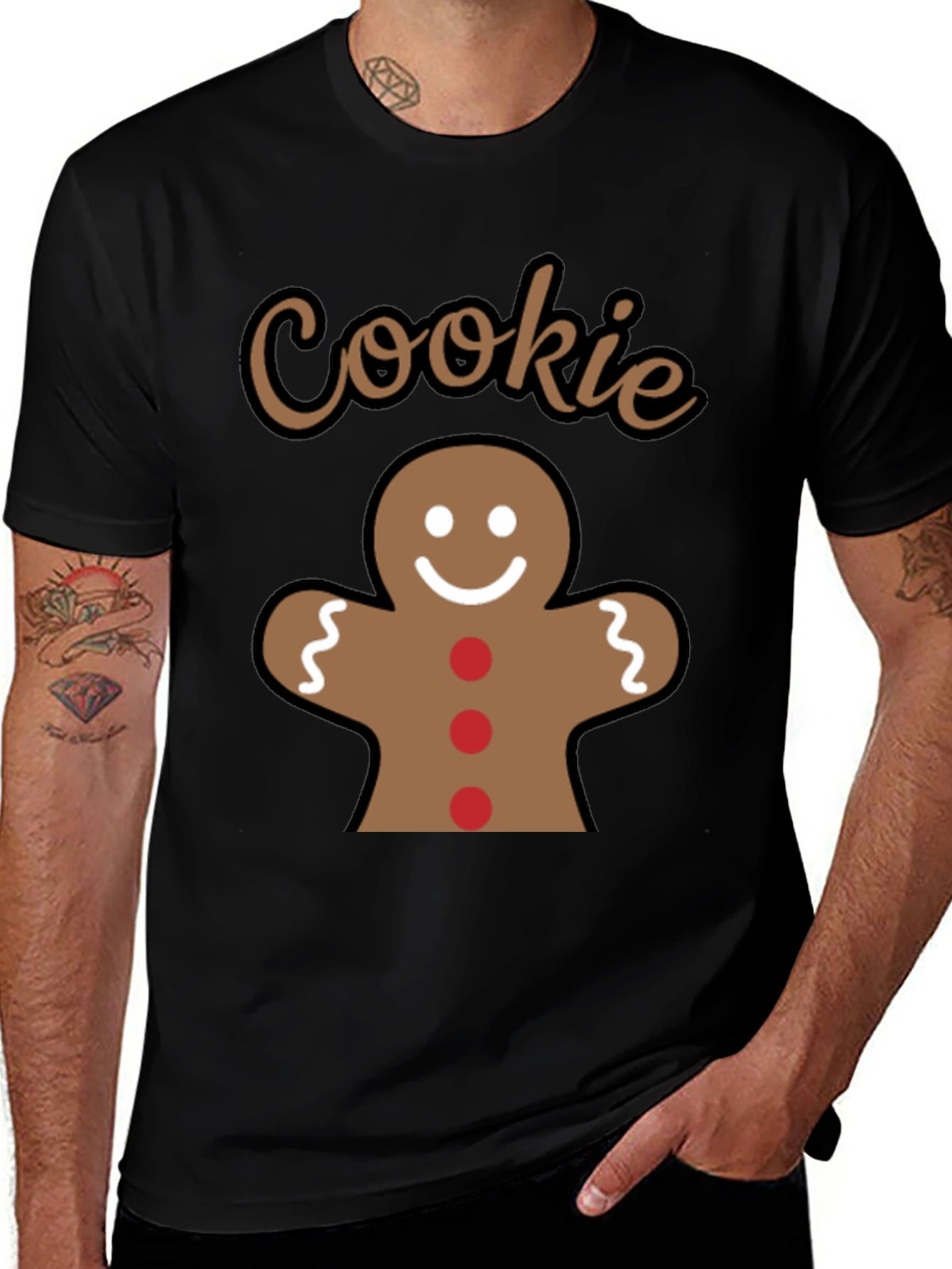 Gingerbread Cookie Graphic Tee