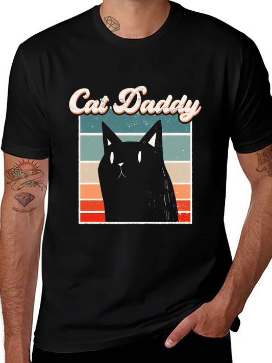 Cat Daddy Retro T-Shirt