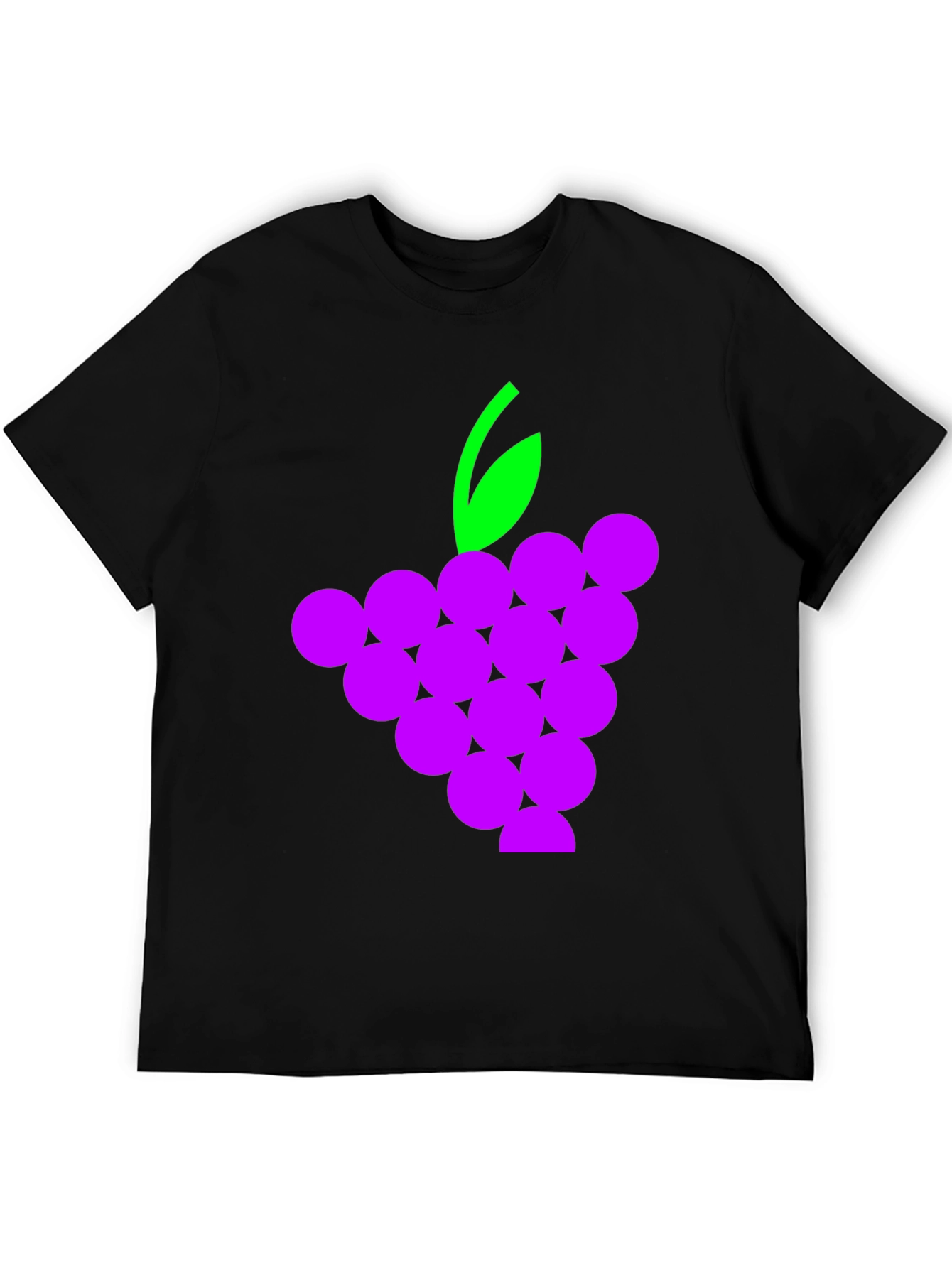 Grape Graphic T-Shirt - Trendy Casual Wear