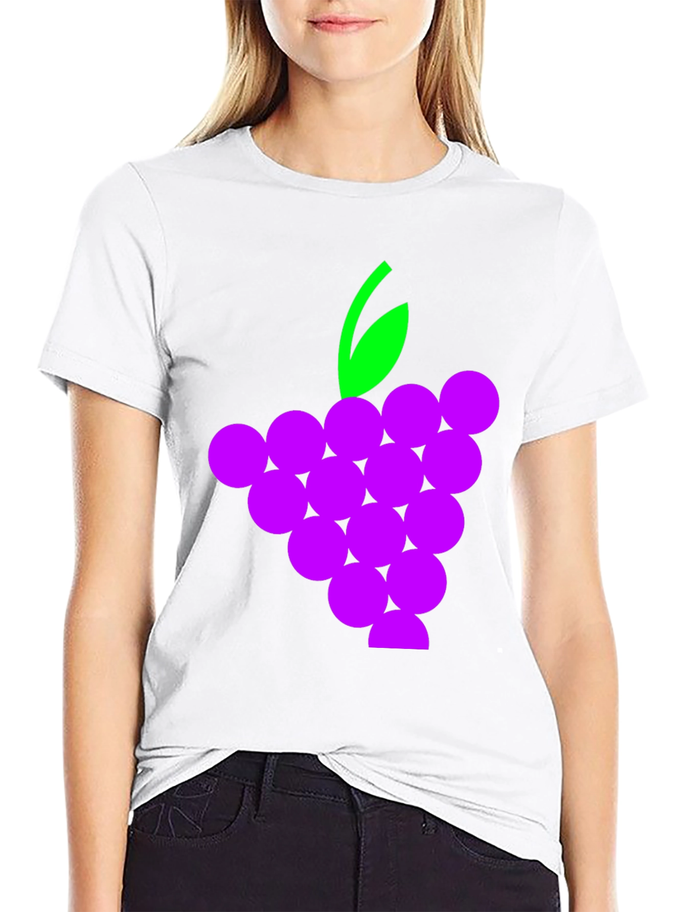 Grape Graphic T-Shirt - Trendy Casual Wear