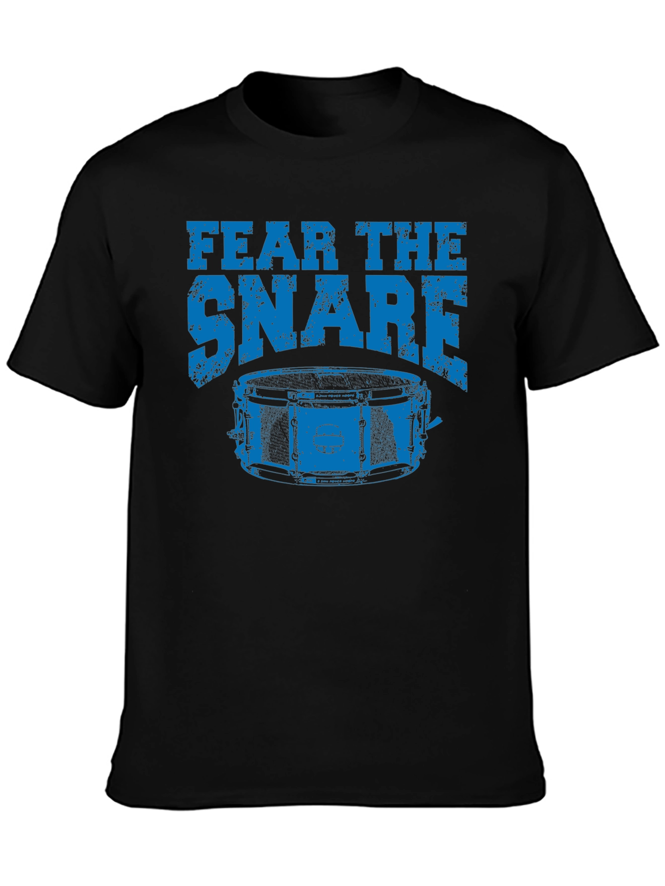 Fear the Snare Drummer Tee - Black Cotton Shirt