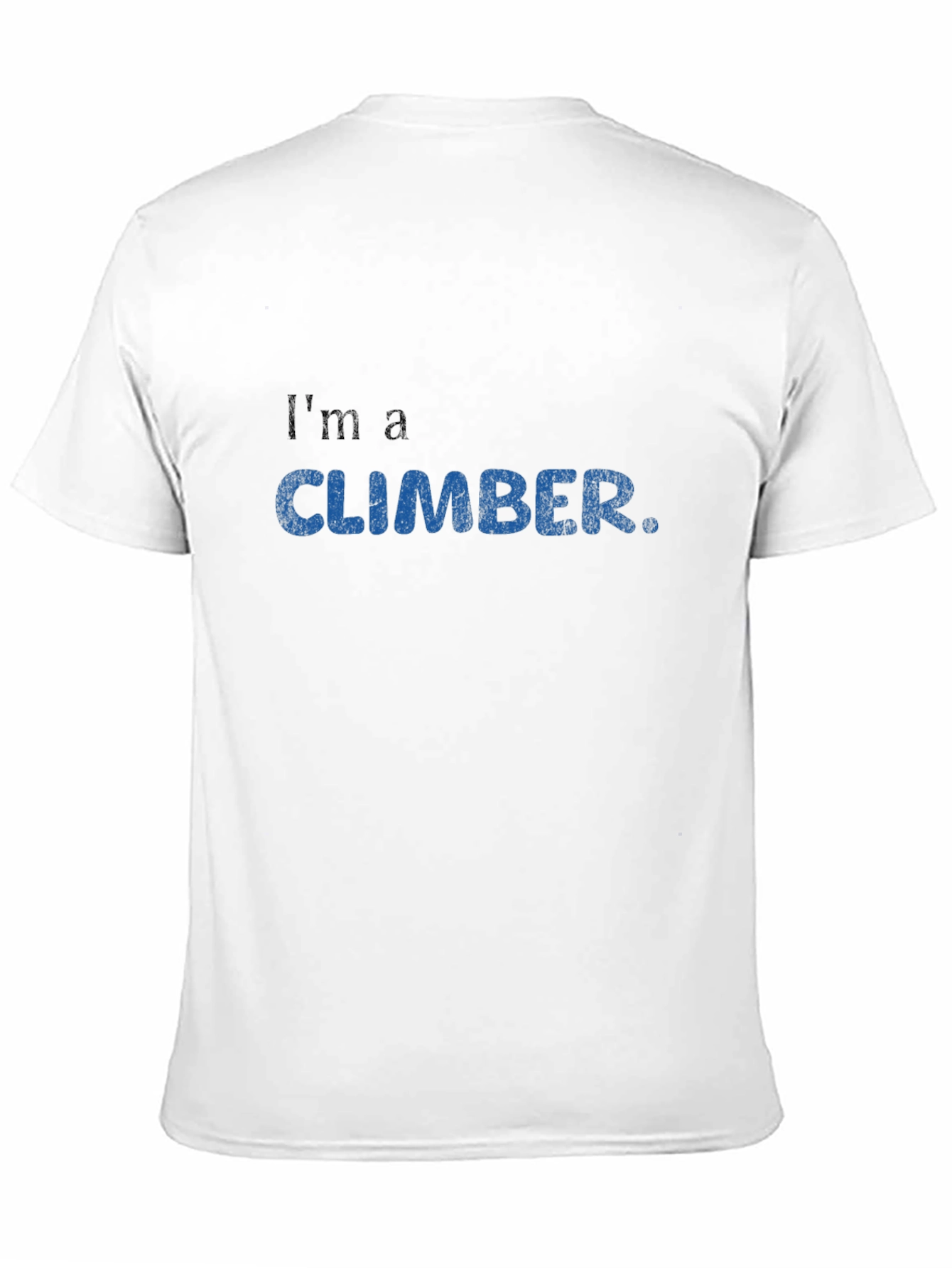 Im A Climber T-Shirt - Black Cotton Tee
