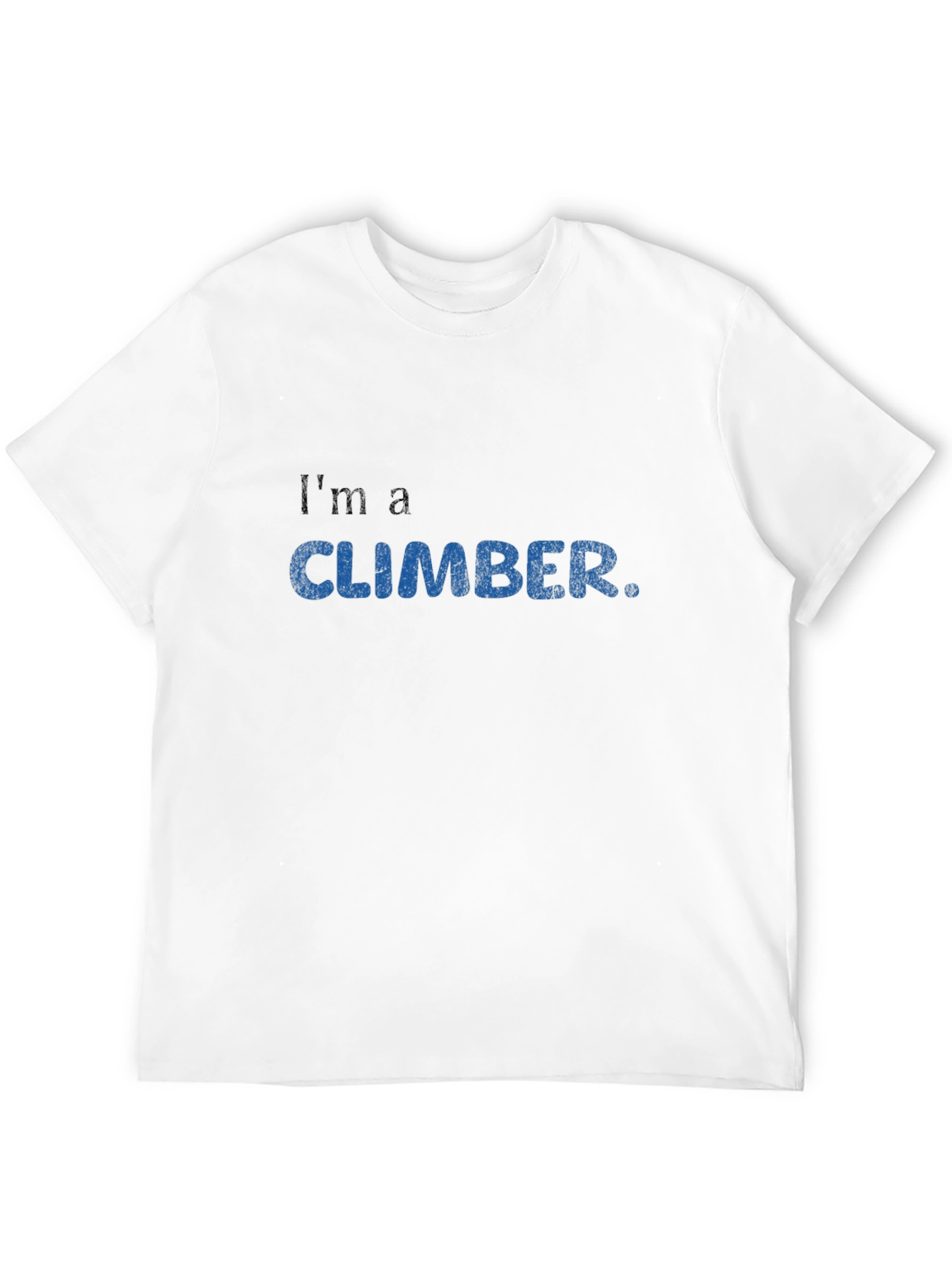 Im A Climber T-Shirt - Black Cotton Tee