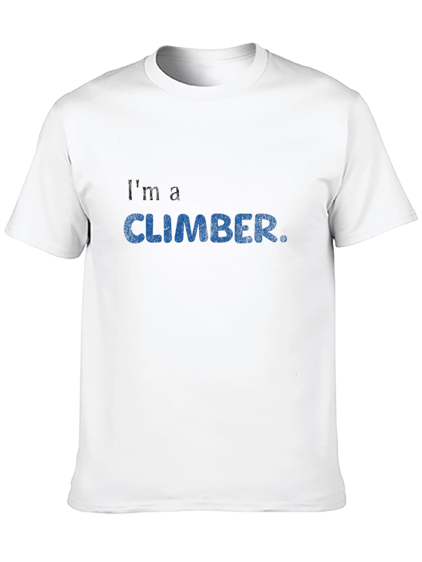 Im A Climber T-Shirt - Black Cotton Tee