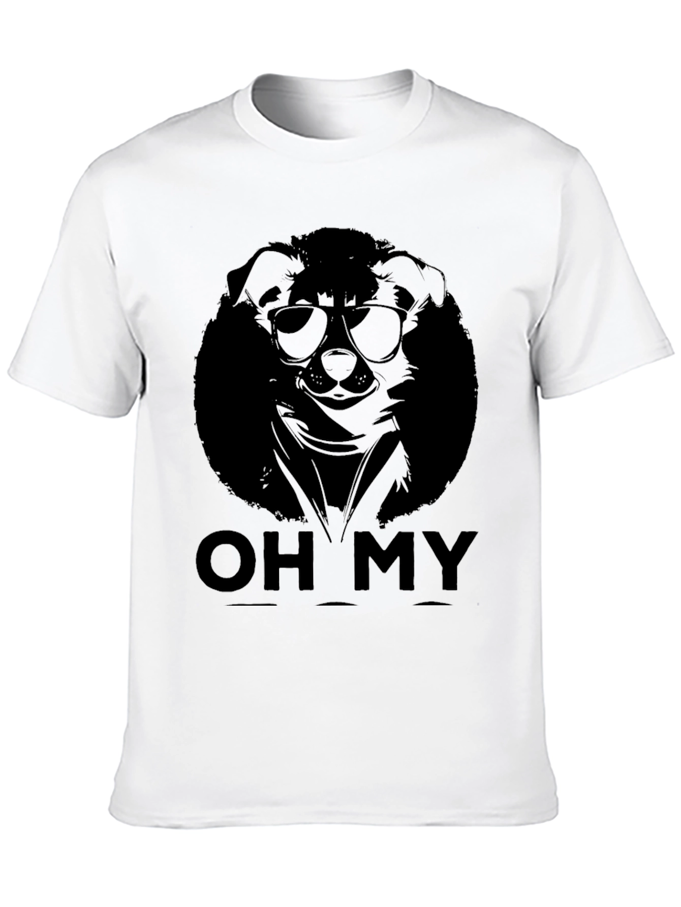 Cool Dog Sunglasses Graphic Tee