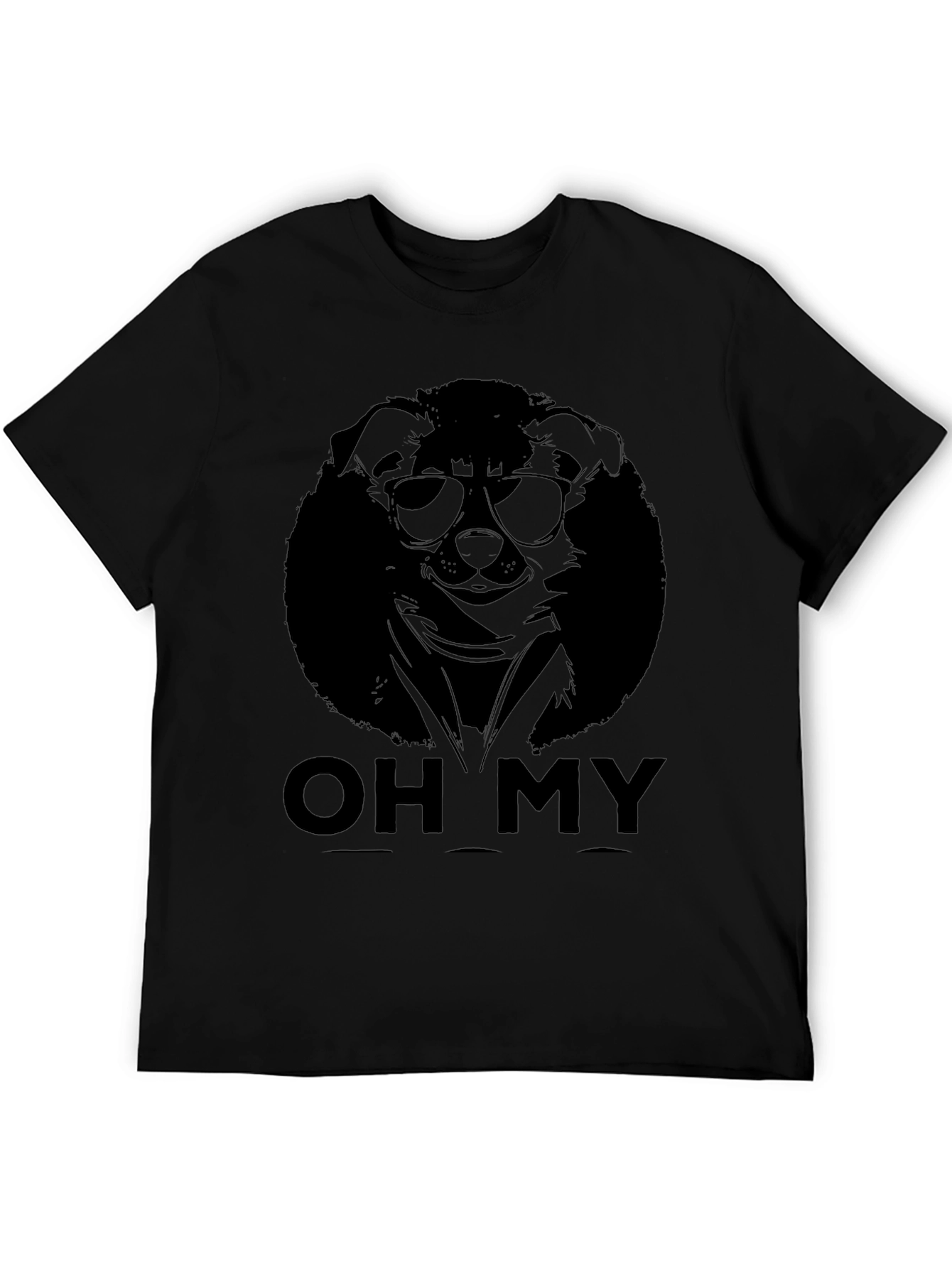 Cool Dog Sunglasses Graphic Tee
