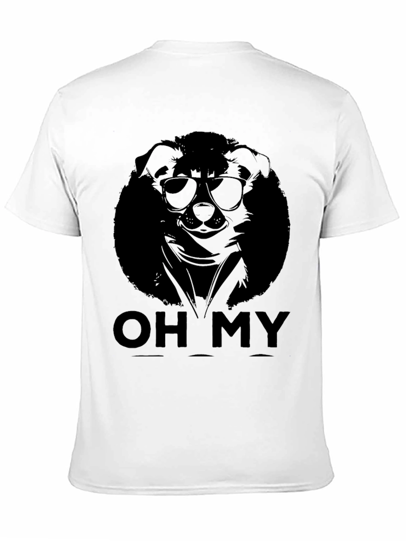 Cool Dog Sunglasses Graphic Tee