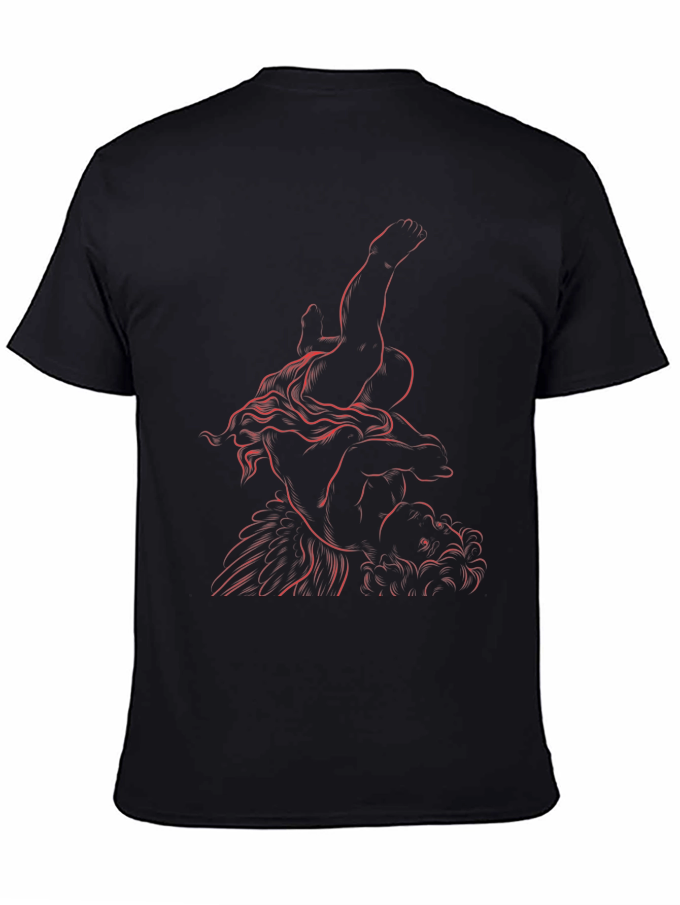 Artistic Graphic Tee - Classic Sculpture Design