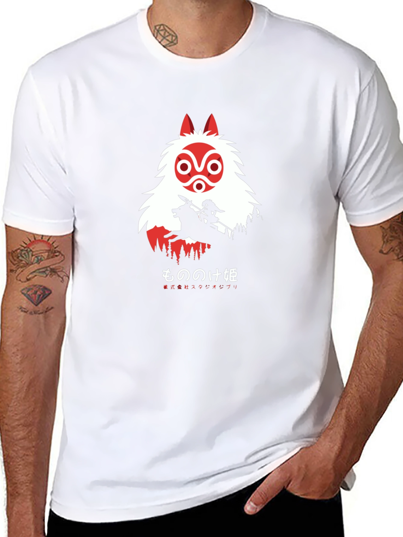 Princess Mononoke Anime T-Shirt