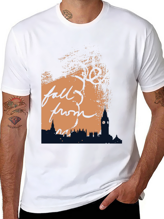 Fall From London Graphic Tee