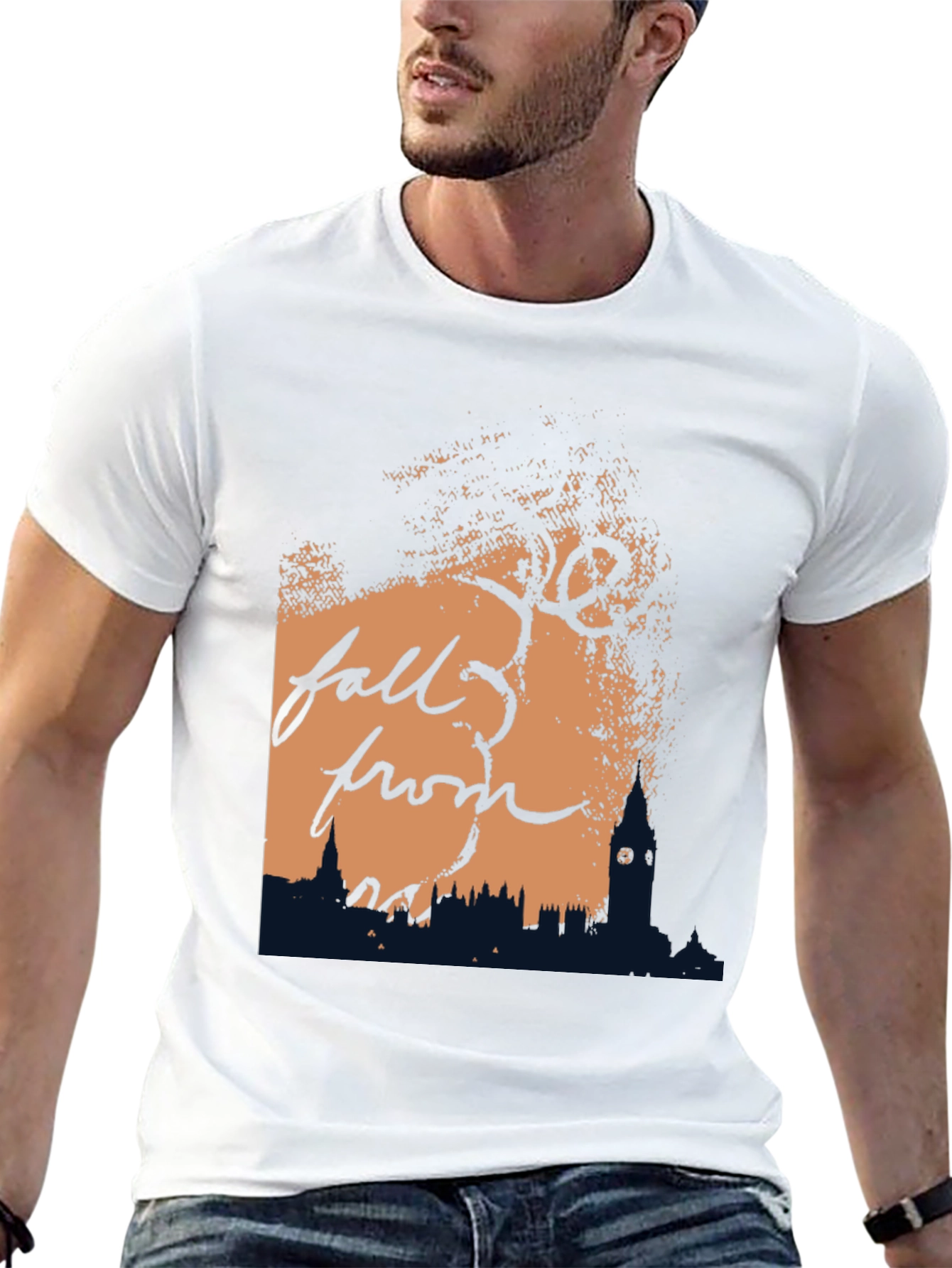 Fall From London Graphic Tee