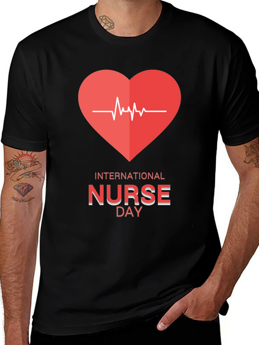 International Nurse Day Heartbeat T-Shirt