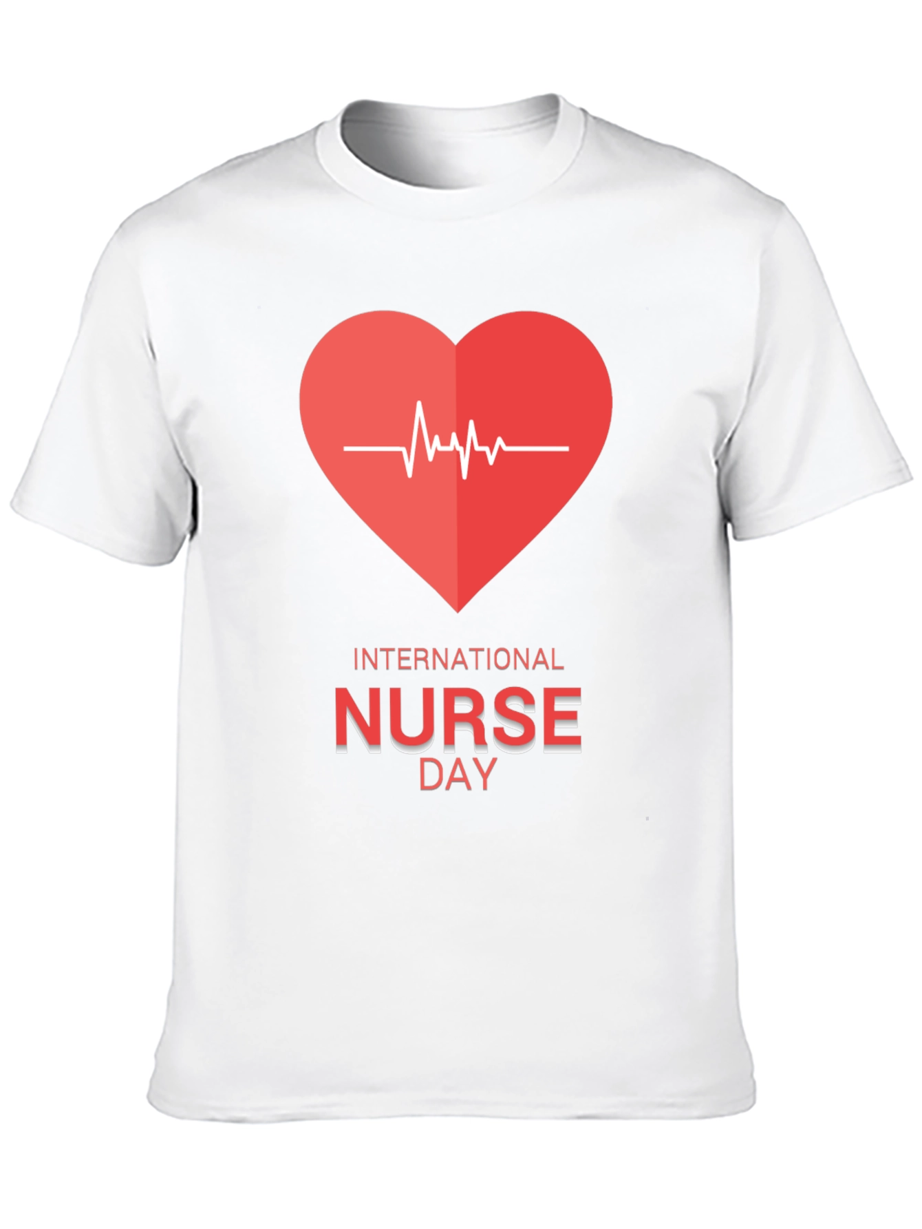 International Nurse Day Heartbeat T-Shirt