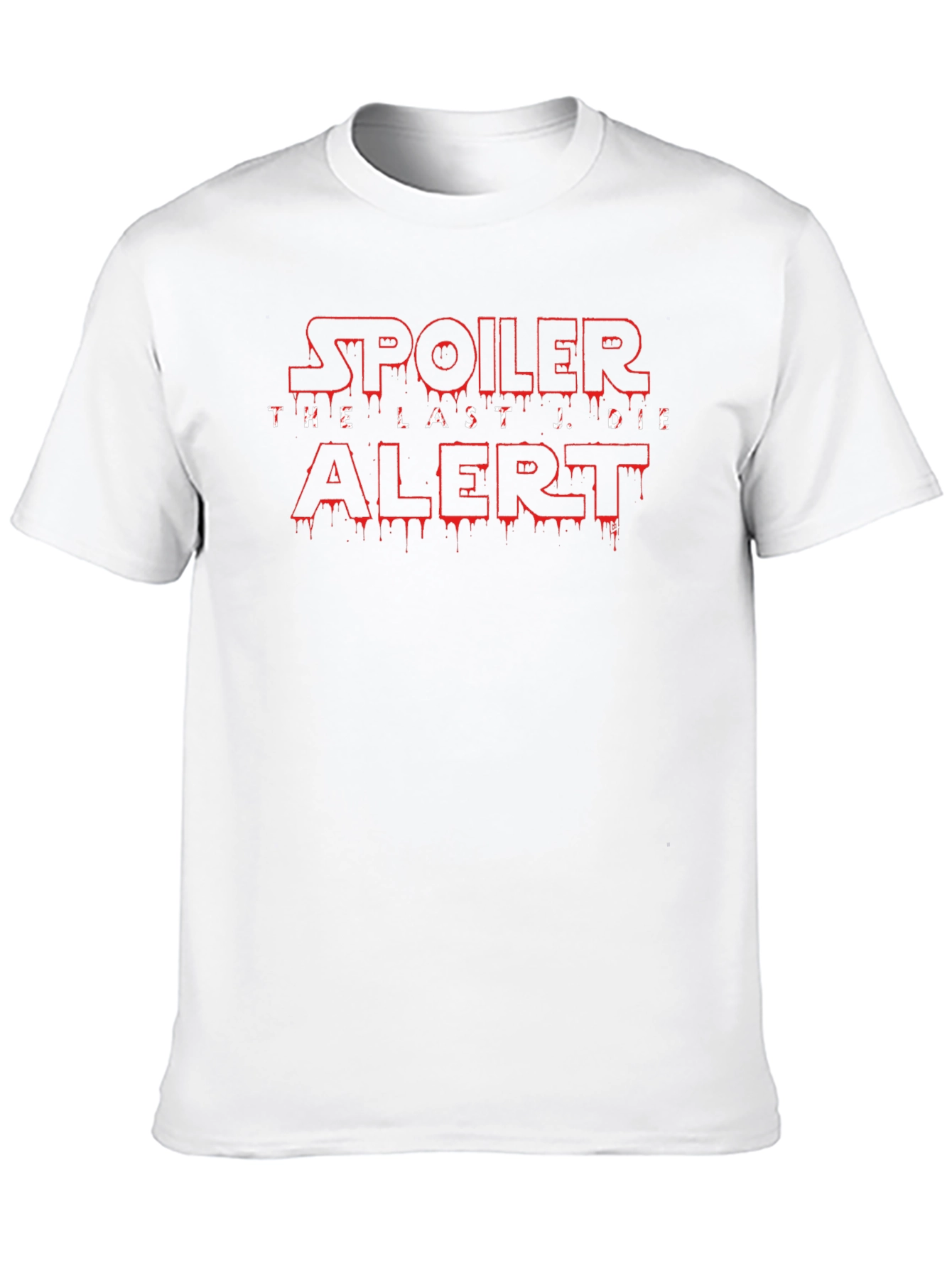 Spoiler Alert Last Jedi Inspired Graphic T-Shirt