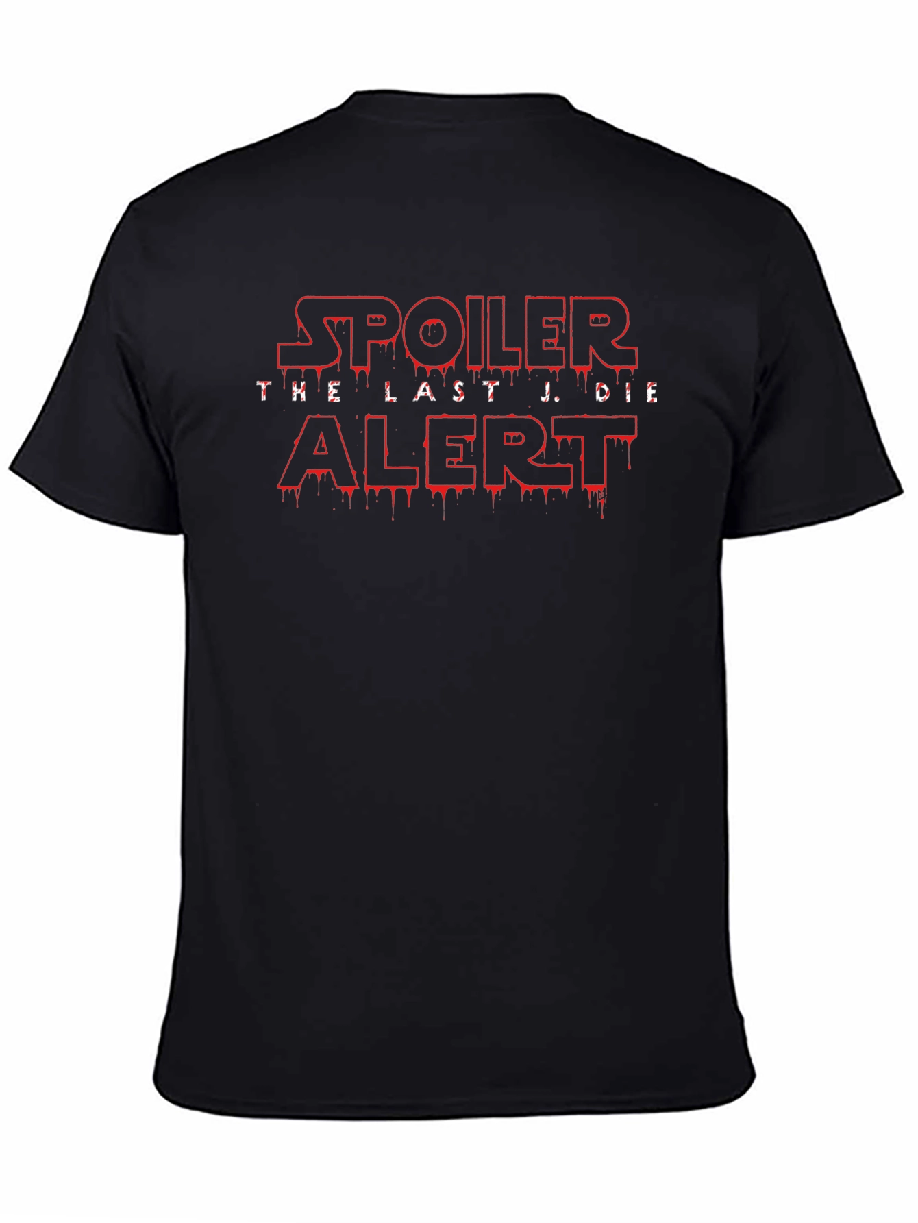 Spoiler Alert Last Jedi Inspired Graphic T-Shirt