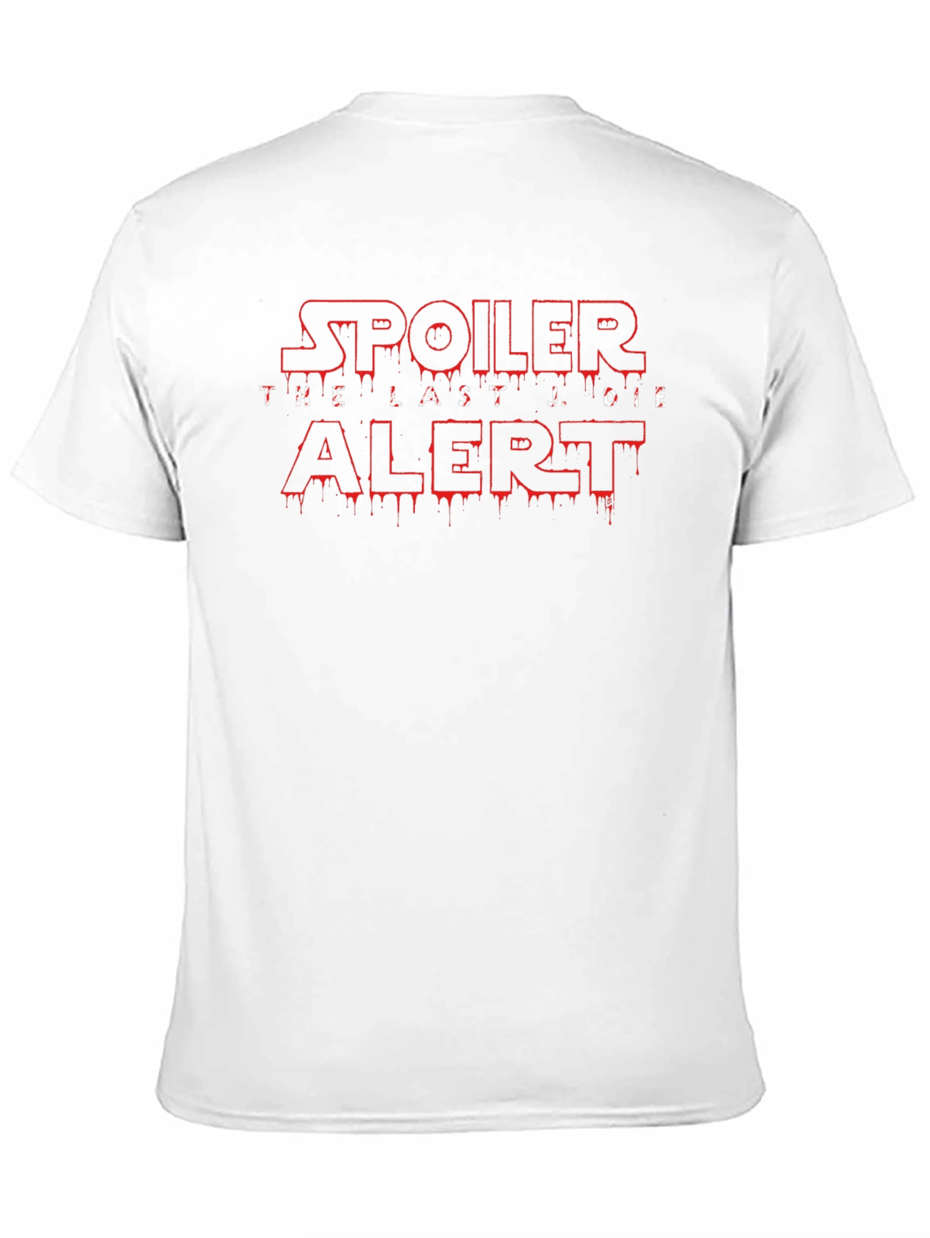 Spoiler Alert Last Jedi Inspired Graphic T-Shirt