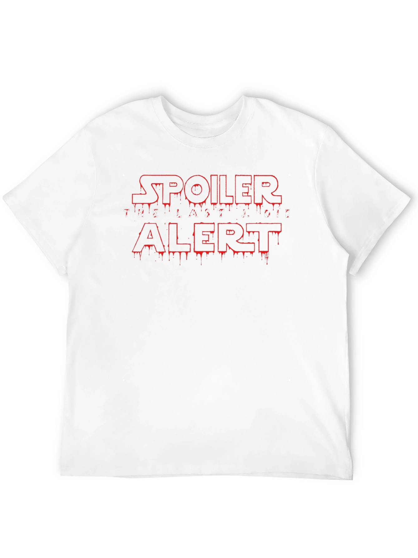 Spoiler Alert Last Jedi Inspired Graphic T-Shirt