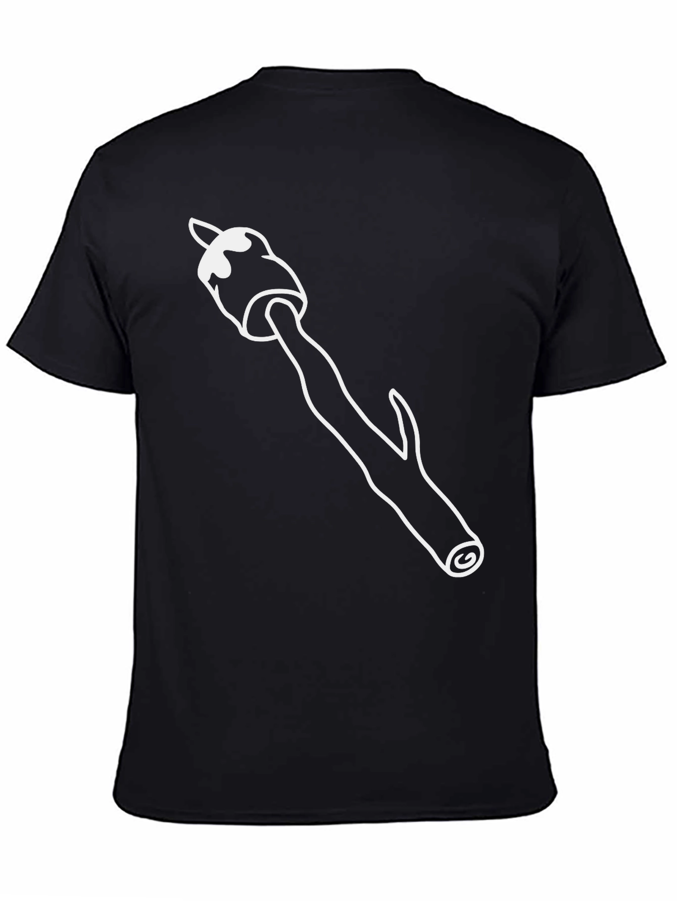 Marshmallow Roasting Stick Graphic Tee