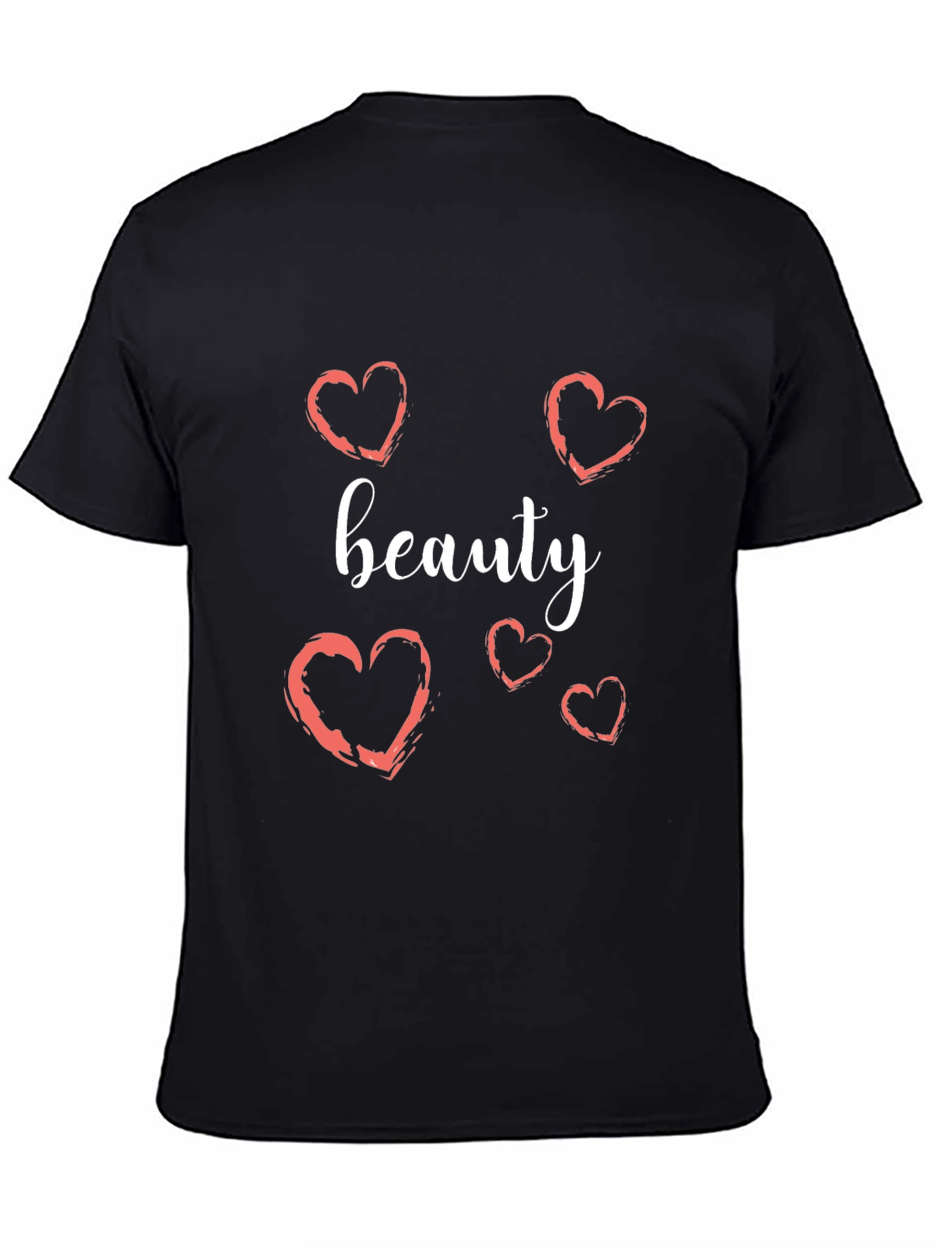 Beauty Heart Graphic T-Shirt - Stylish Casual Wear