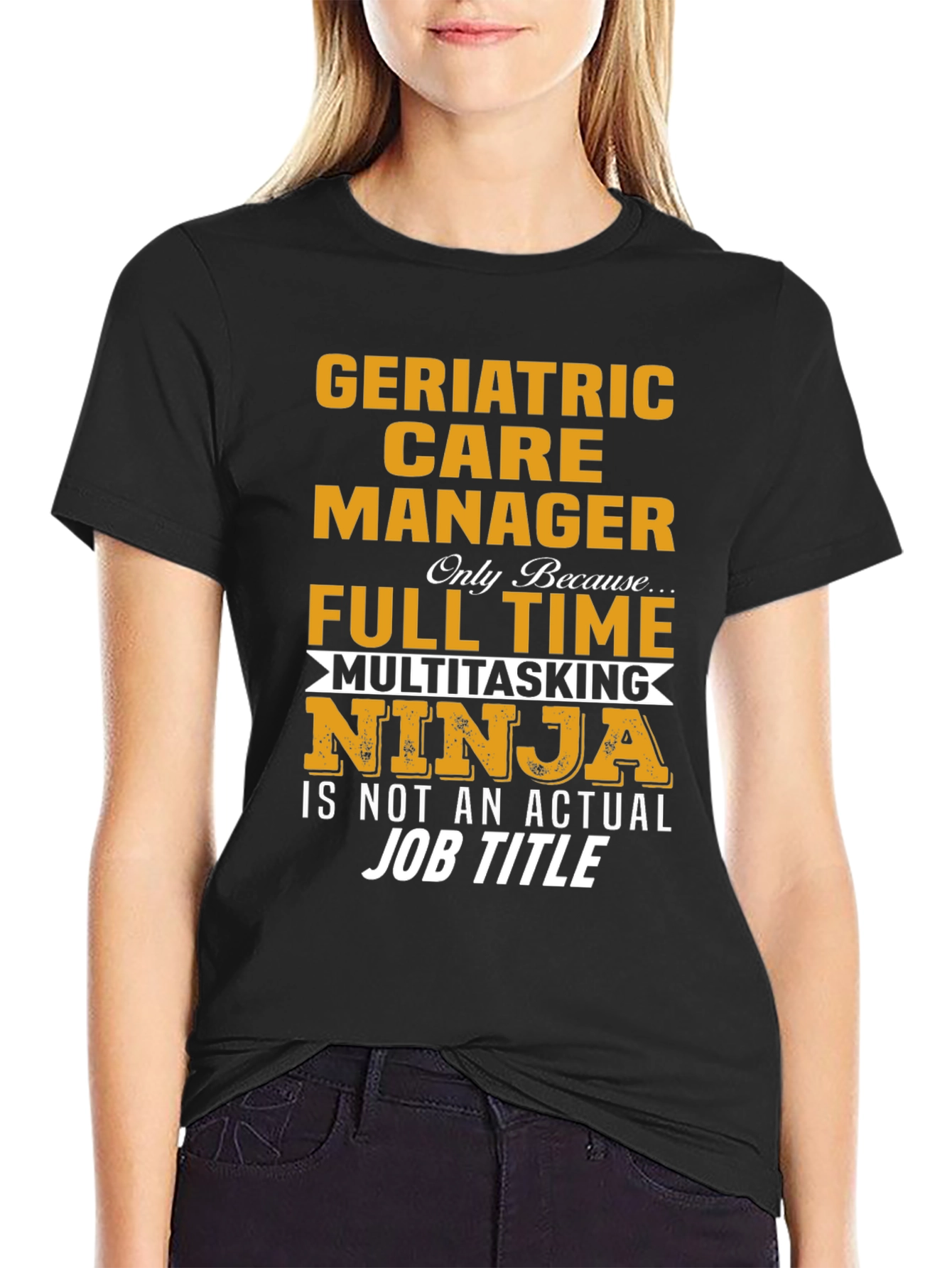 Geriatric Care Manager Ninja T-Shirt