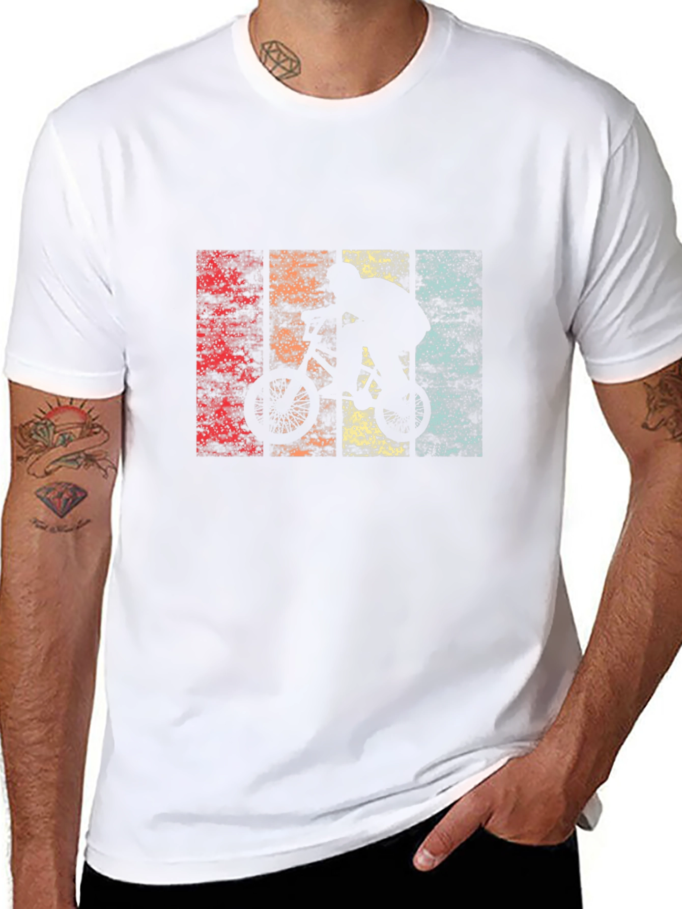 Retro BMX Silhouette Tee