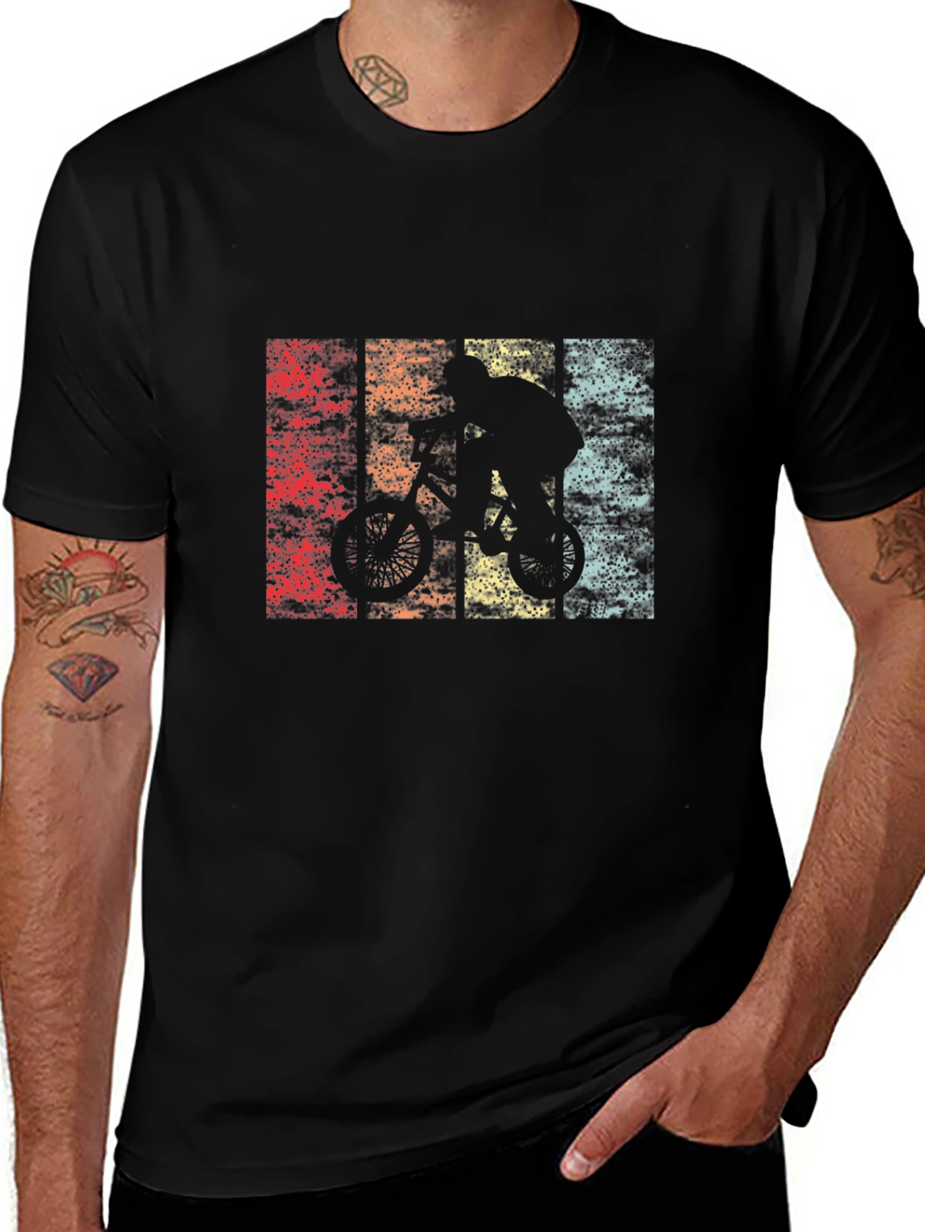 Retro BMX Silhouette Tee
