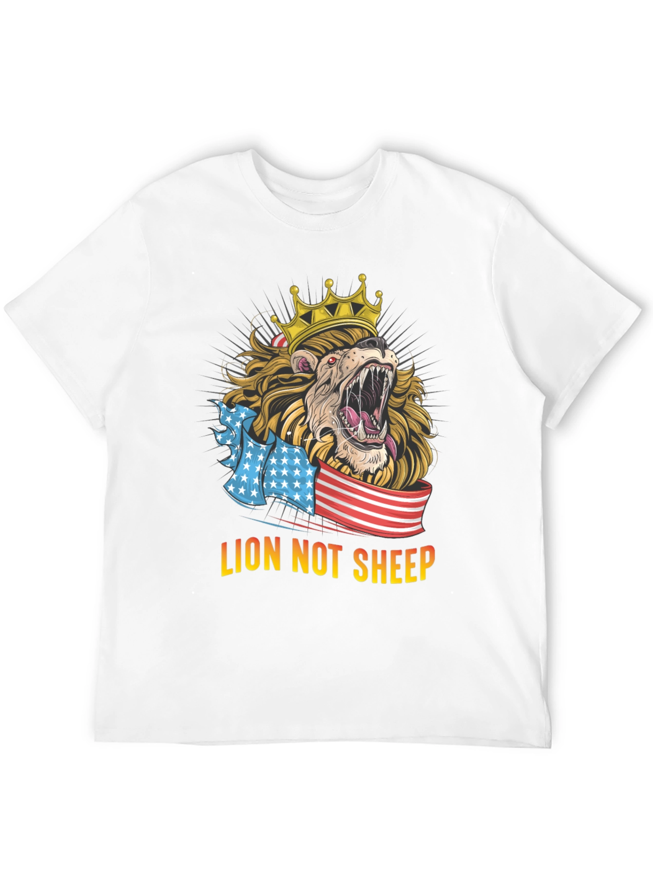 Lion Not Sheep Graphic T-Shirt