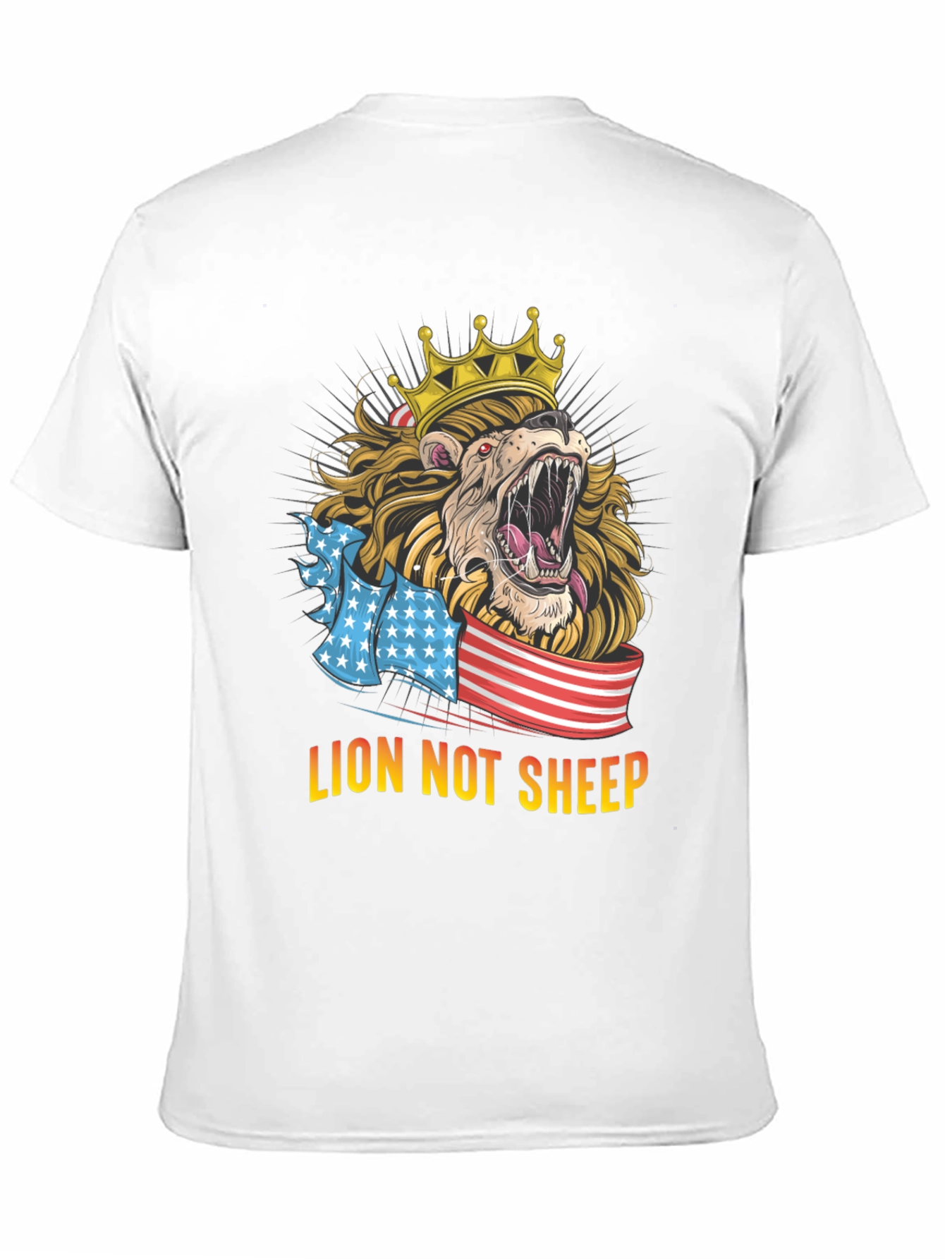 Lion Not Sheep Graphic T-Shirt