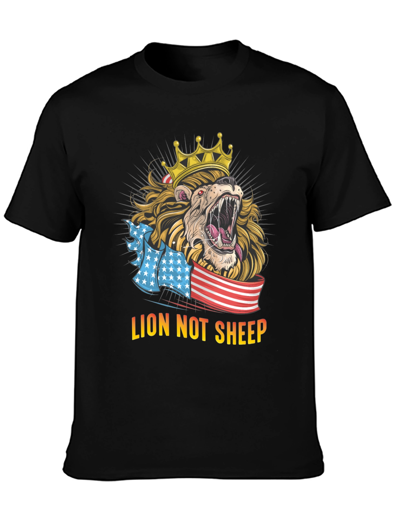 Lion Not Sheep Graphic T-Shirt