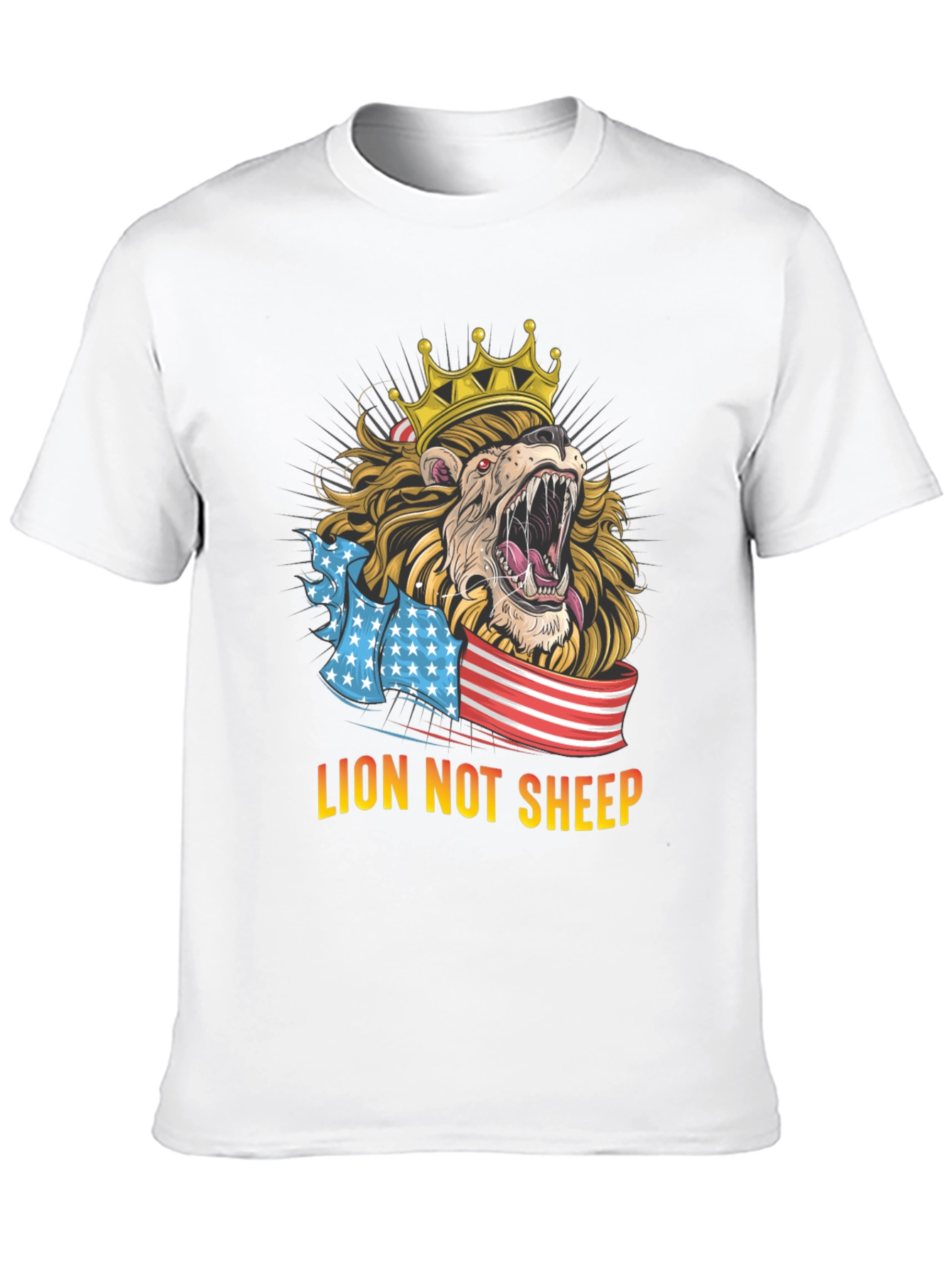 Lion Not Sheep Graphic T-Shirt