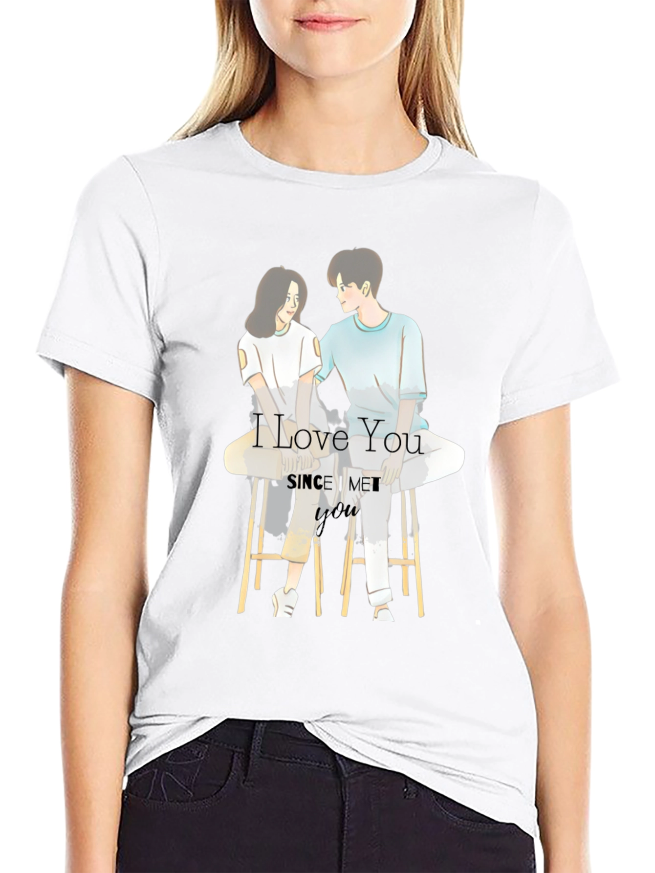 I Love You Since I Met You Graphic T-Shirt