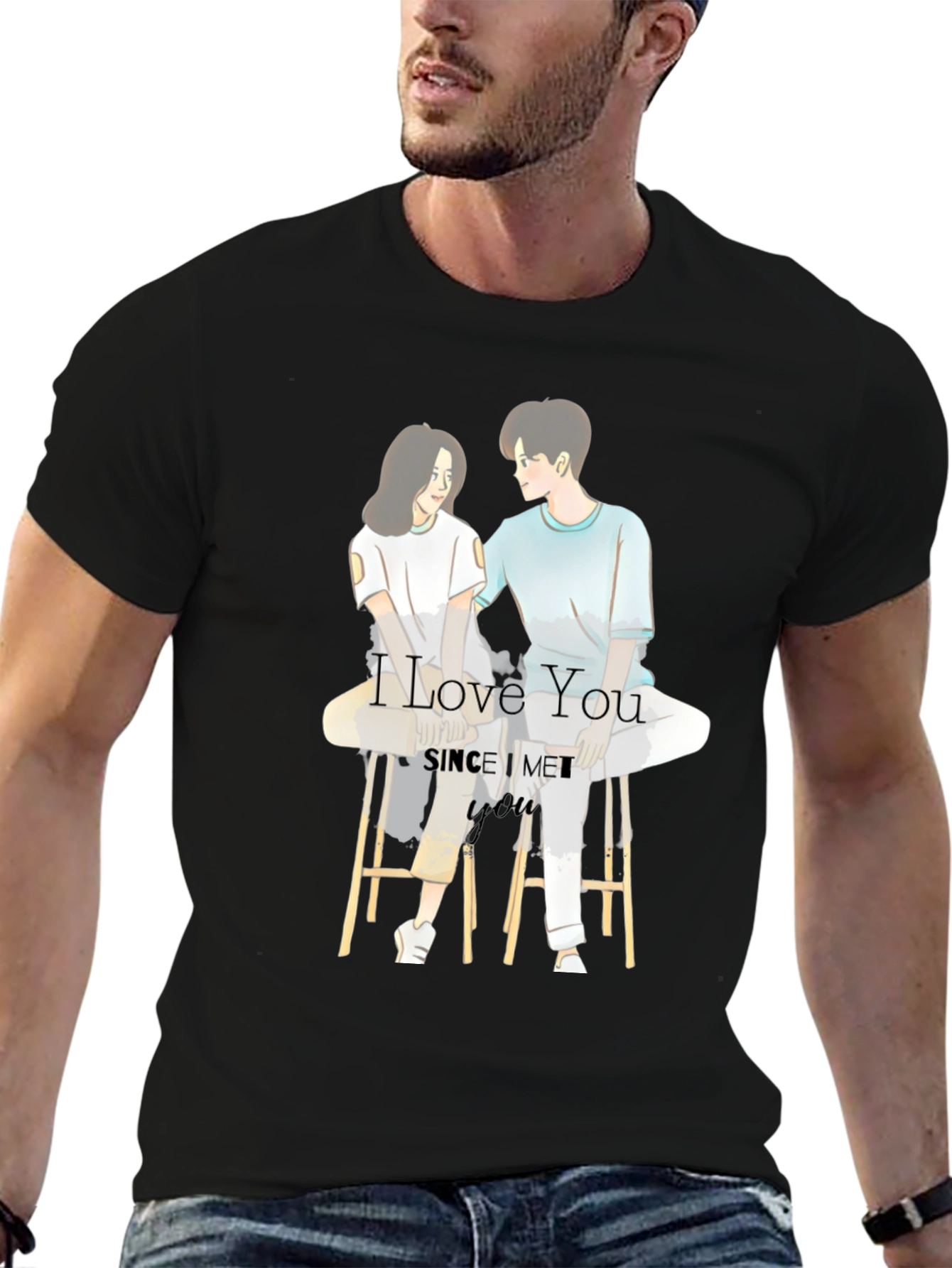 I Love You Since I Met You Graphic T-Shirt