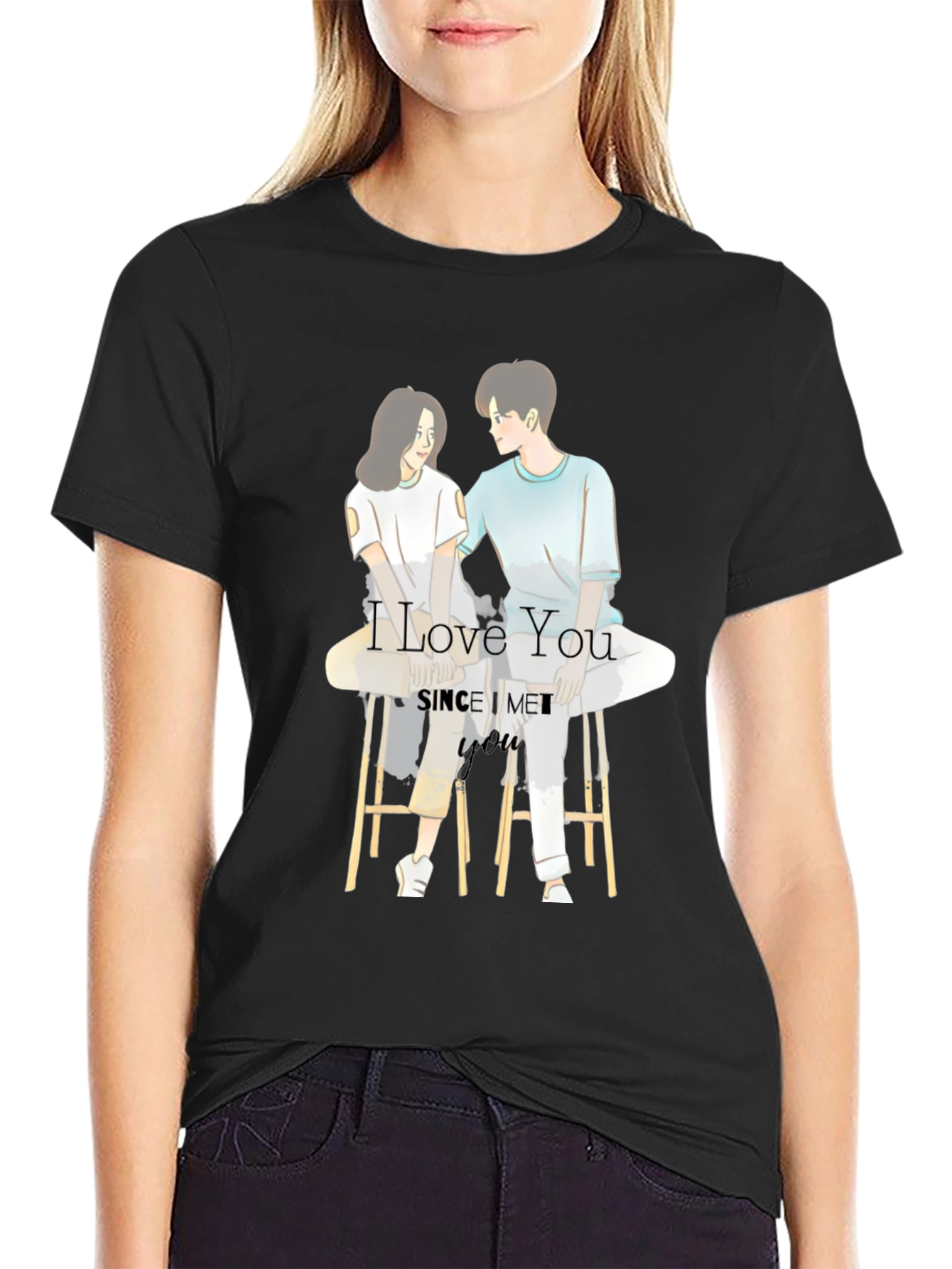 I Love You Since I Met You Graphic T-Shirt