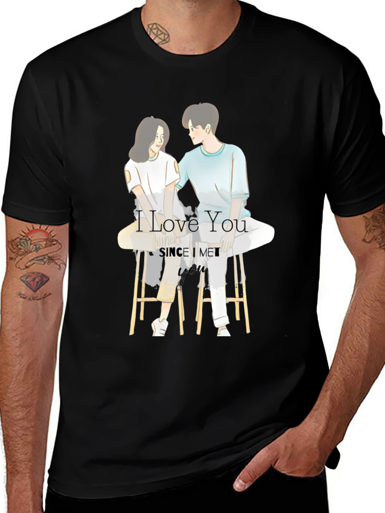 I Love You Since I Met You Graphic T-Shirt