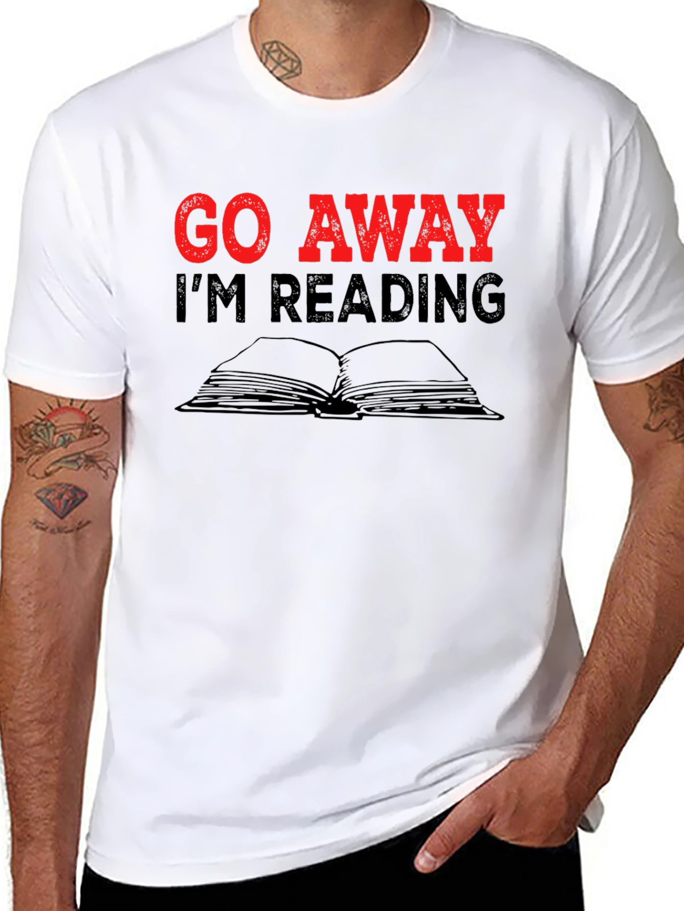 Go Away Im Reading T-Shirt