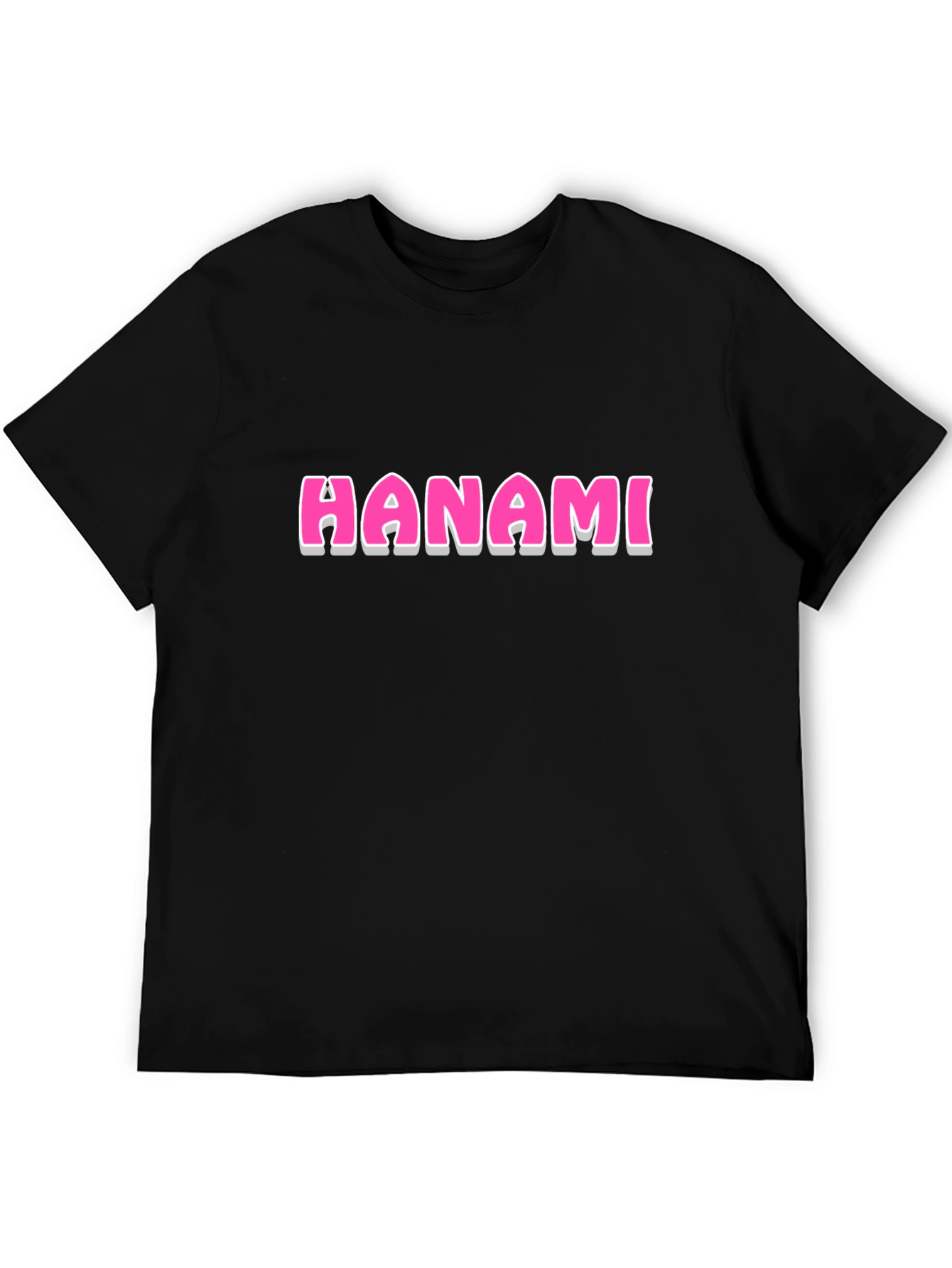 Hanami Graphic Black T-Shirt
