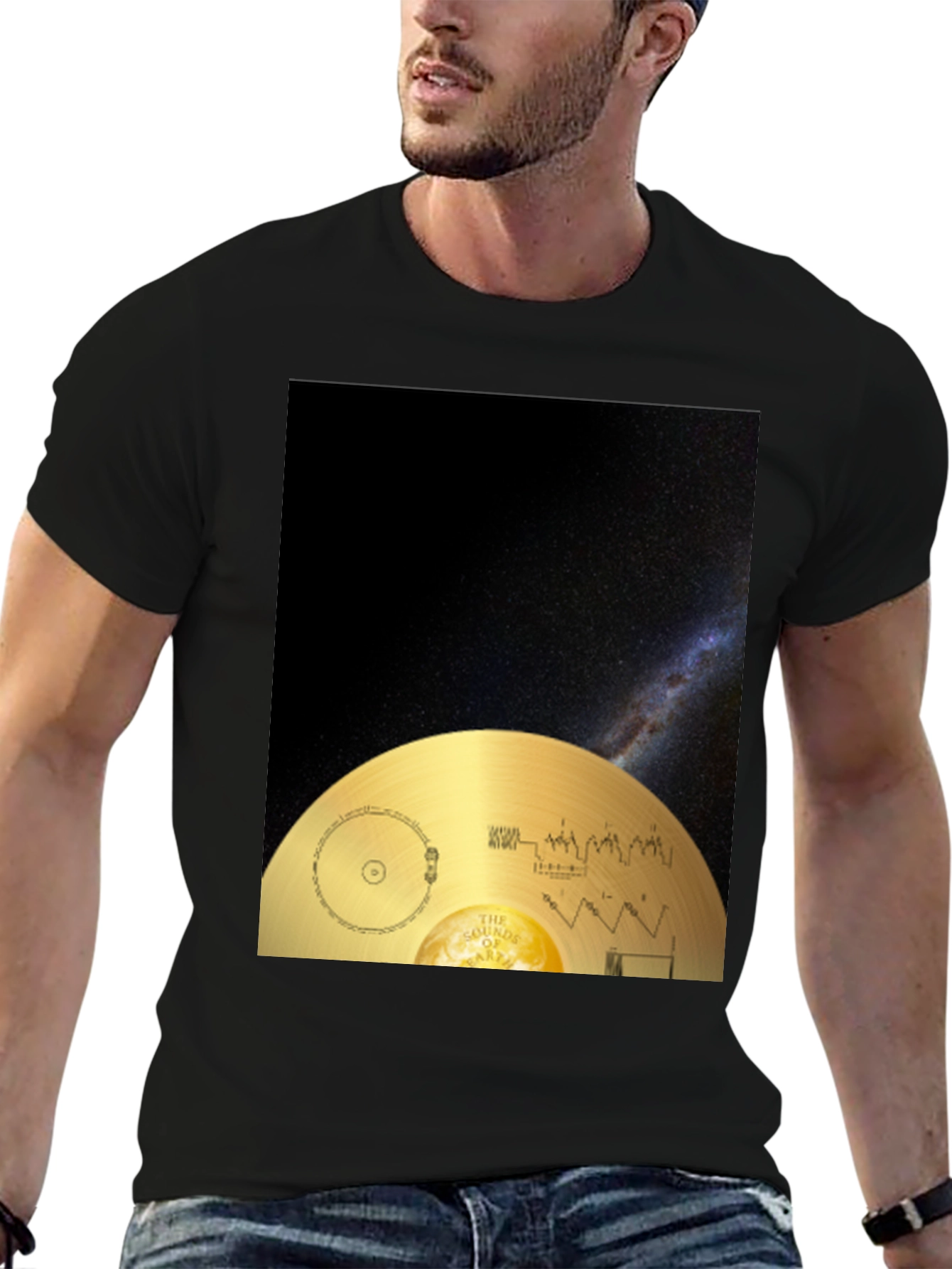 Sounds of Earth Voyager Record T-Shirt