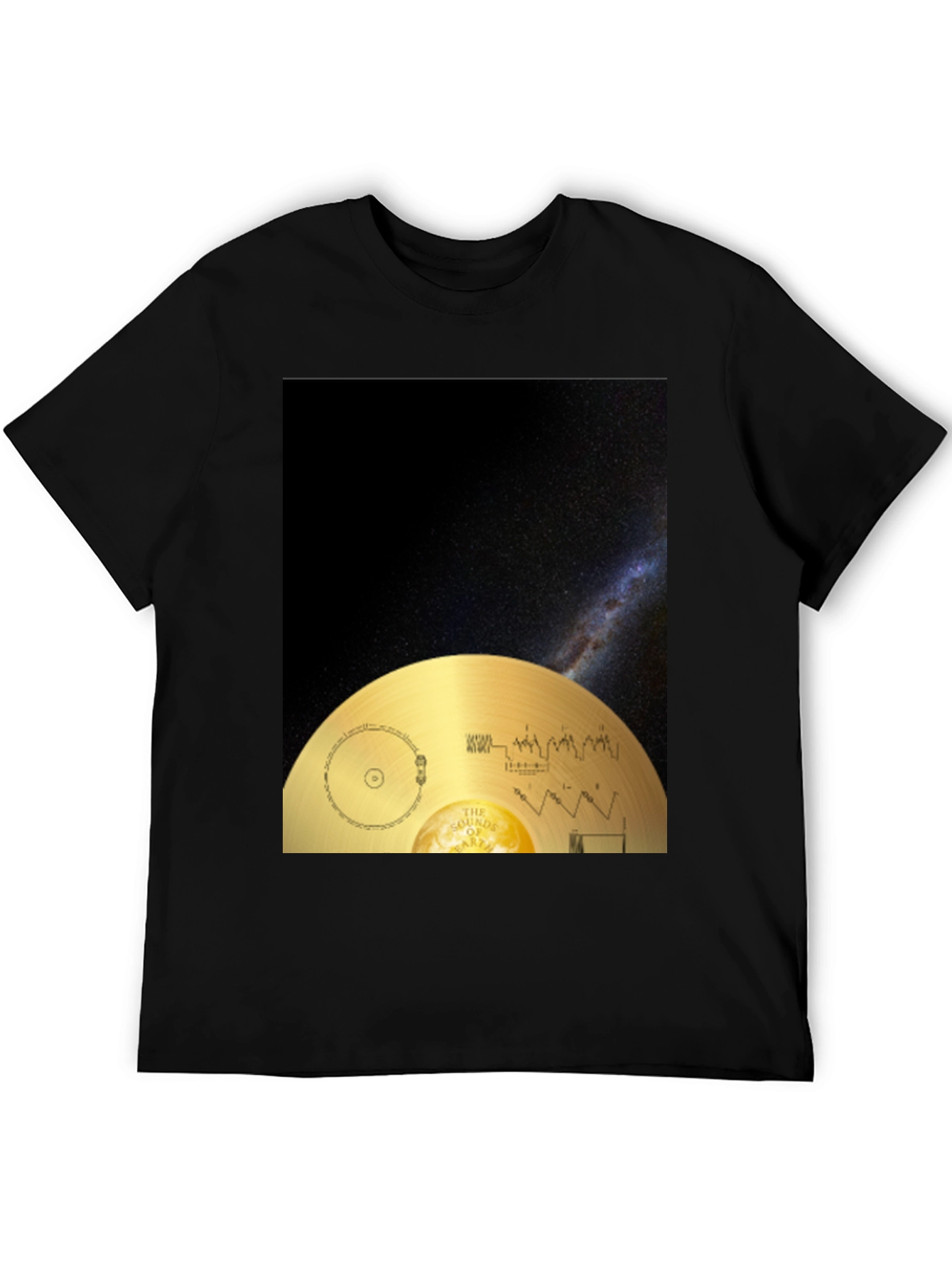 Sounds of Earth Voyager Record T-Shirt