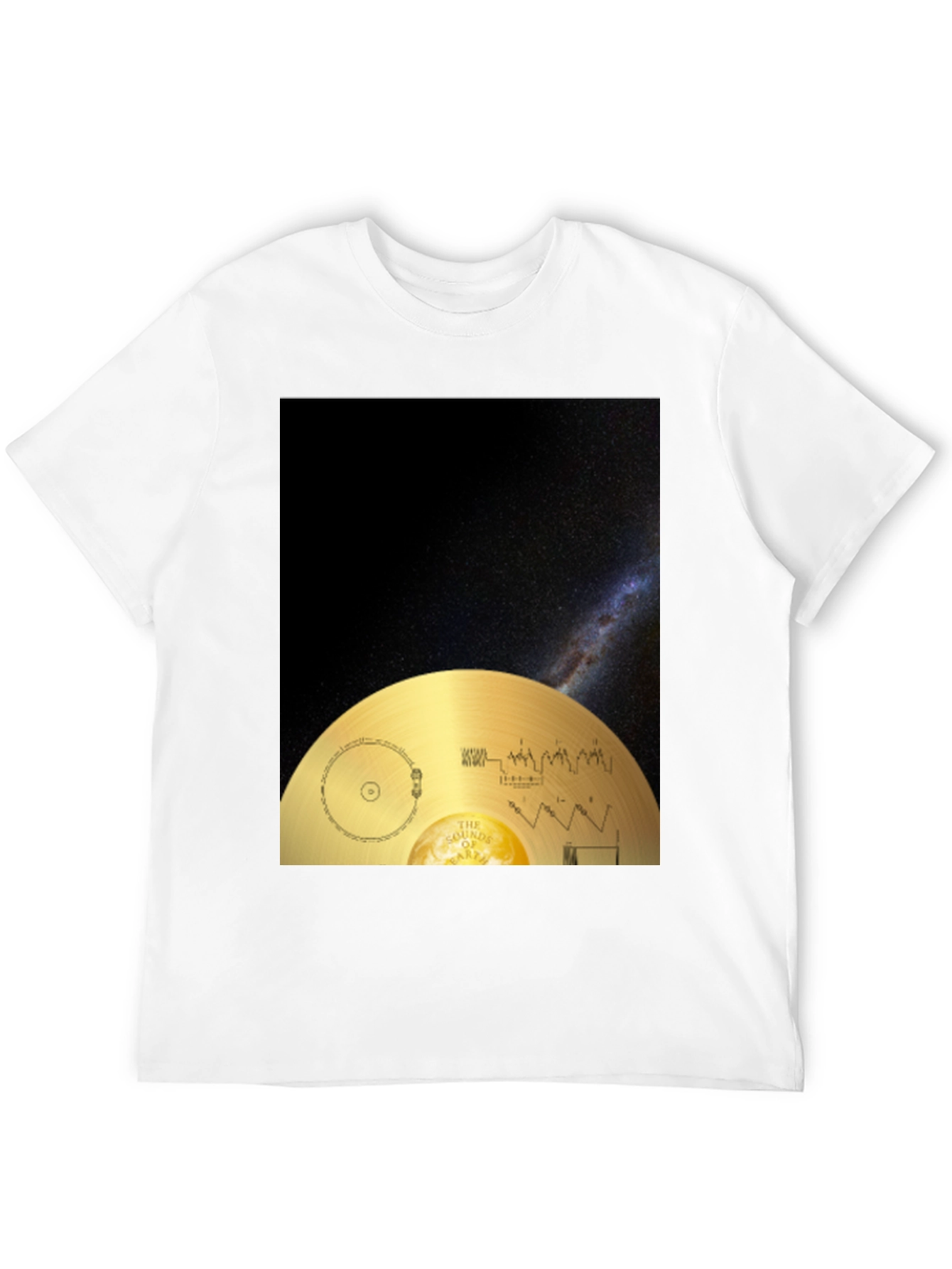 Sounds of Earth Voyager Record T-Shirt