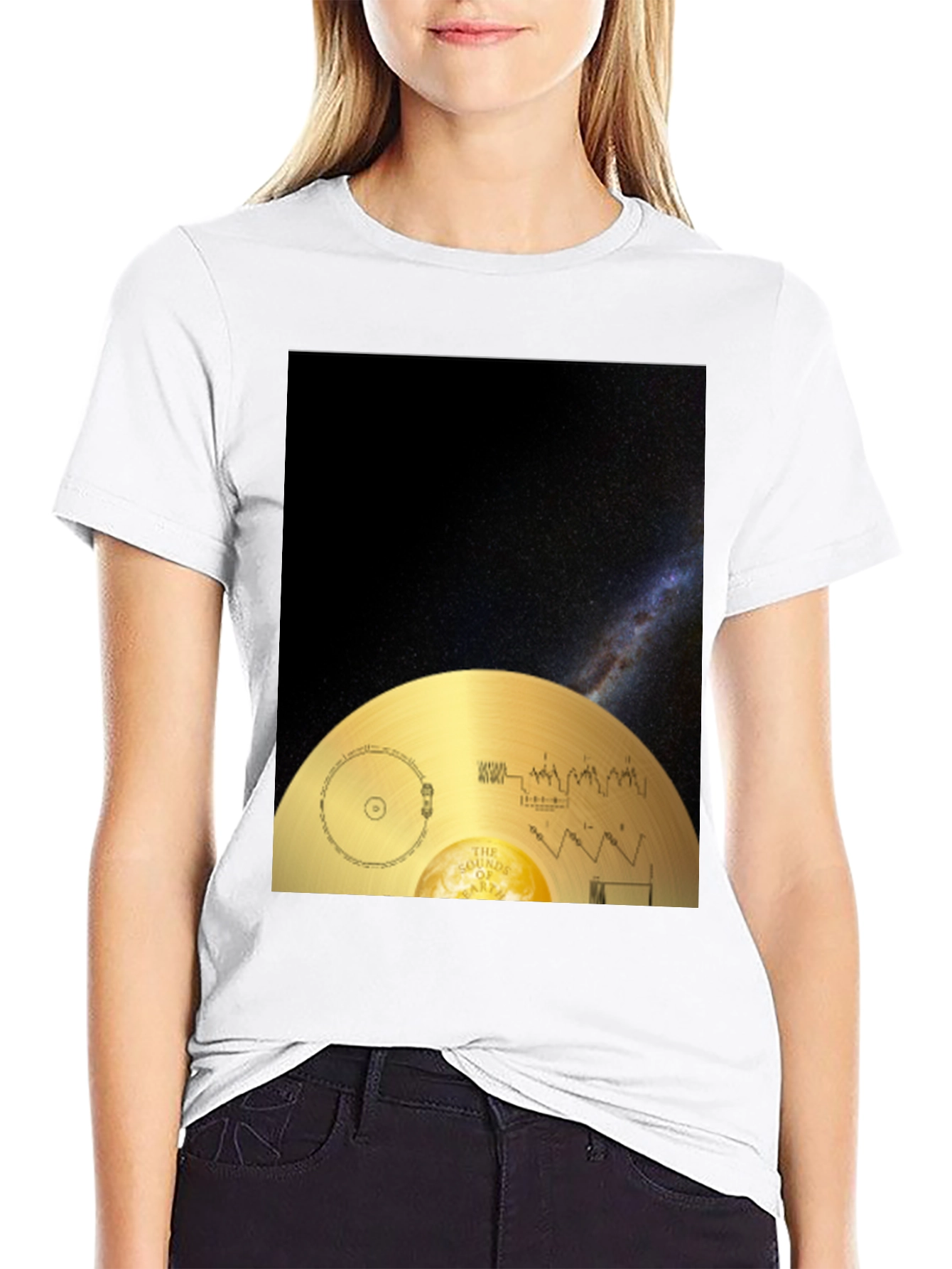 Sounds of Earth Voyager Record T-Shirt