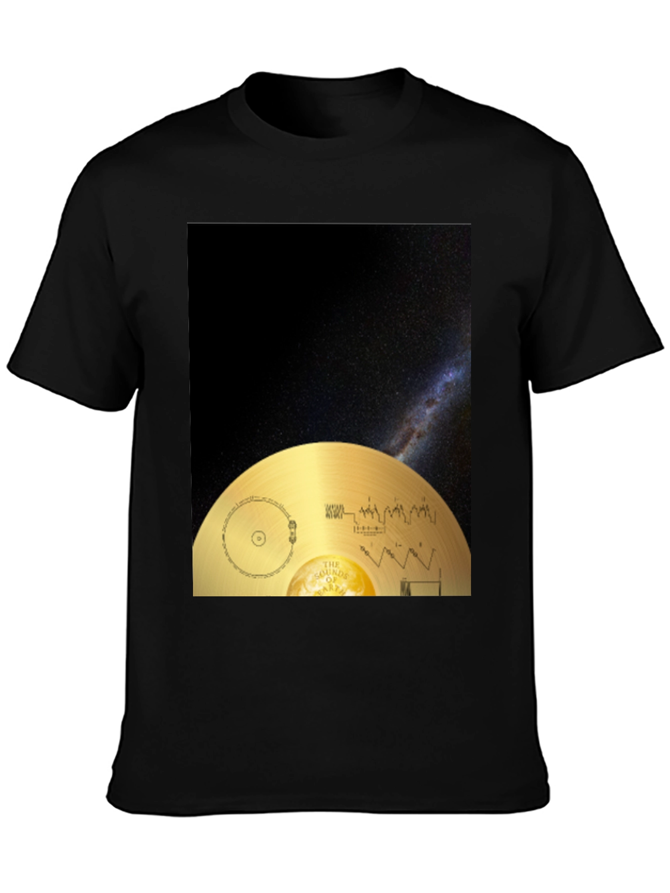 Sounds of Earth Voyager Record T-Shirt