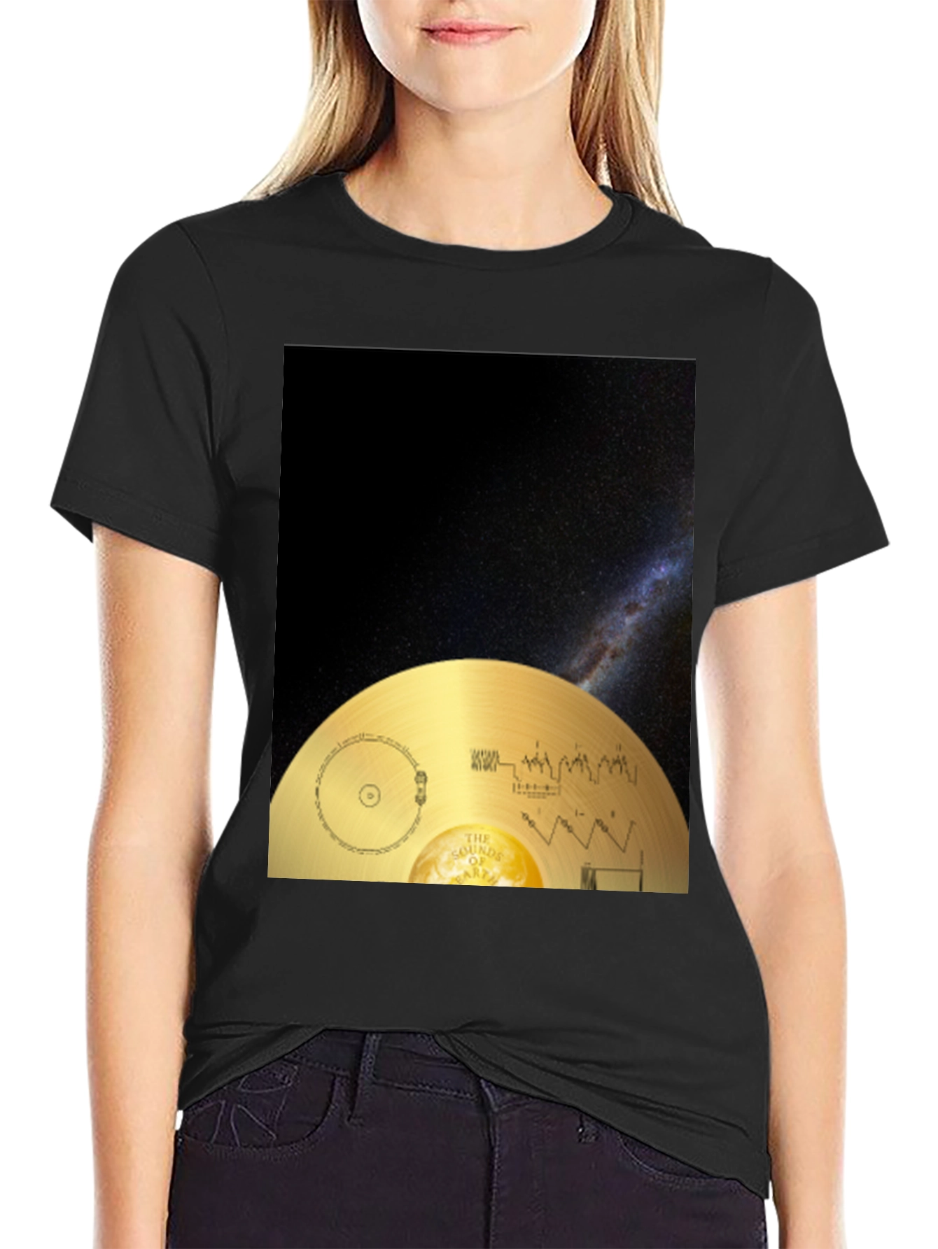 Sounds of Earth Voyager Record T-Shirt