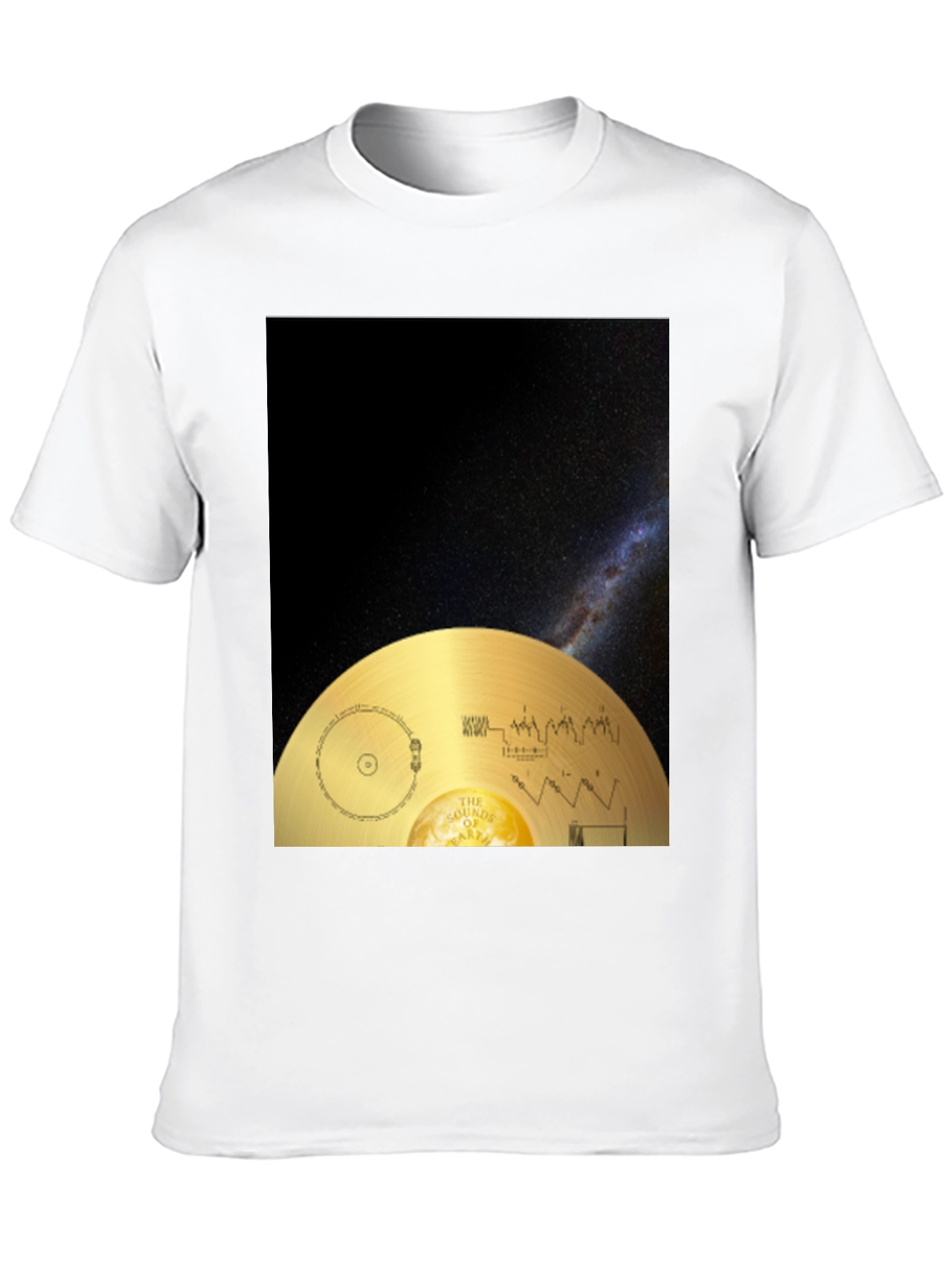 Sounds of Earth Voyager Record T-Shirt