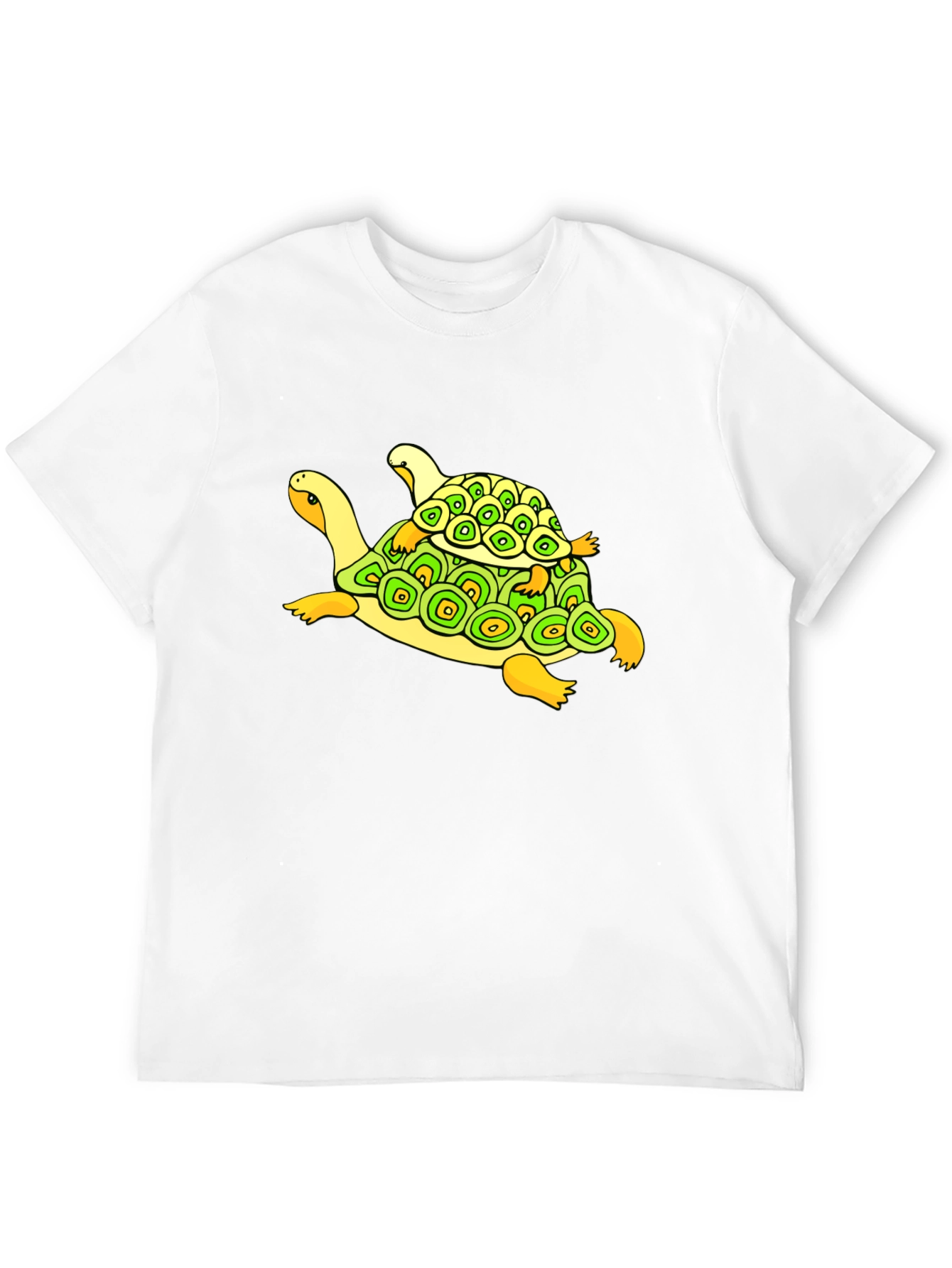 Turtle Family Graphic Tee