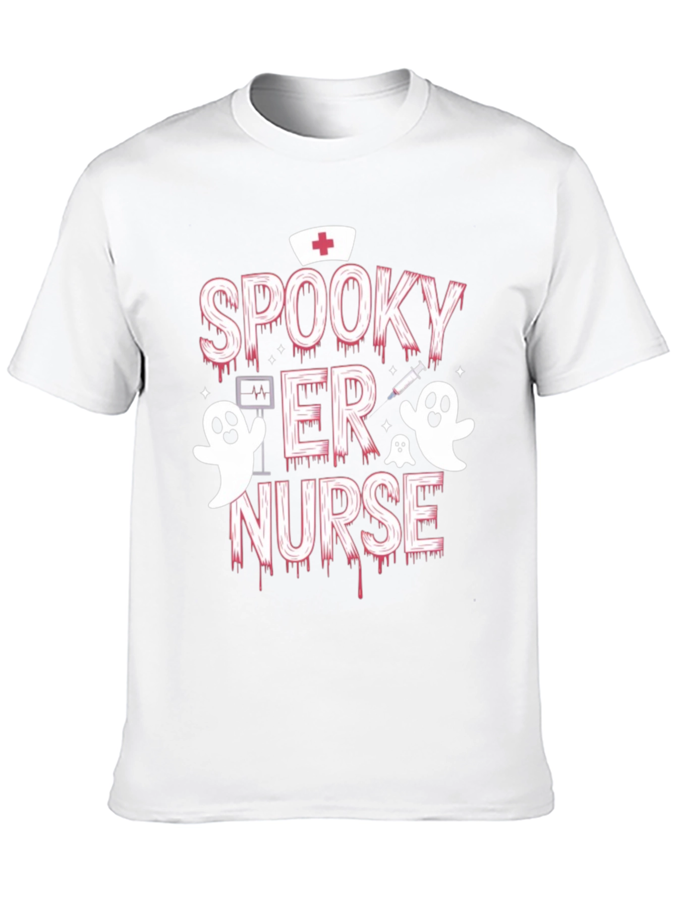 Spooky ER Nurse Halloween T-Shirt