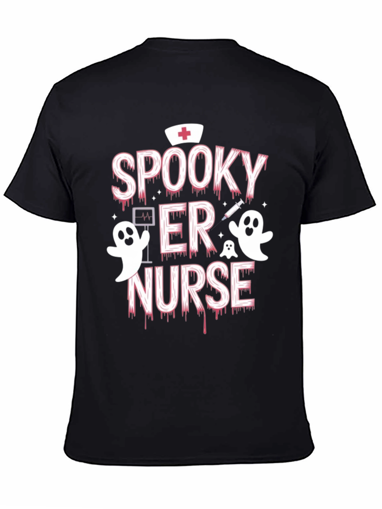 Spooky ER Nurse Halloween T-Shirt