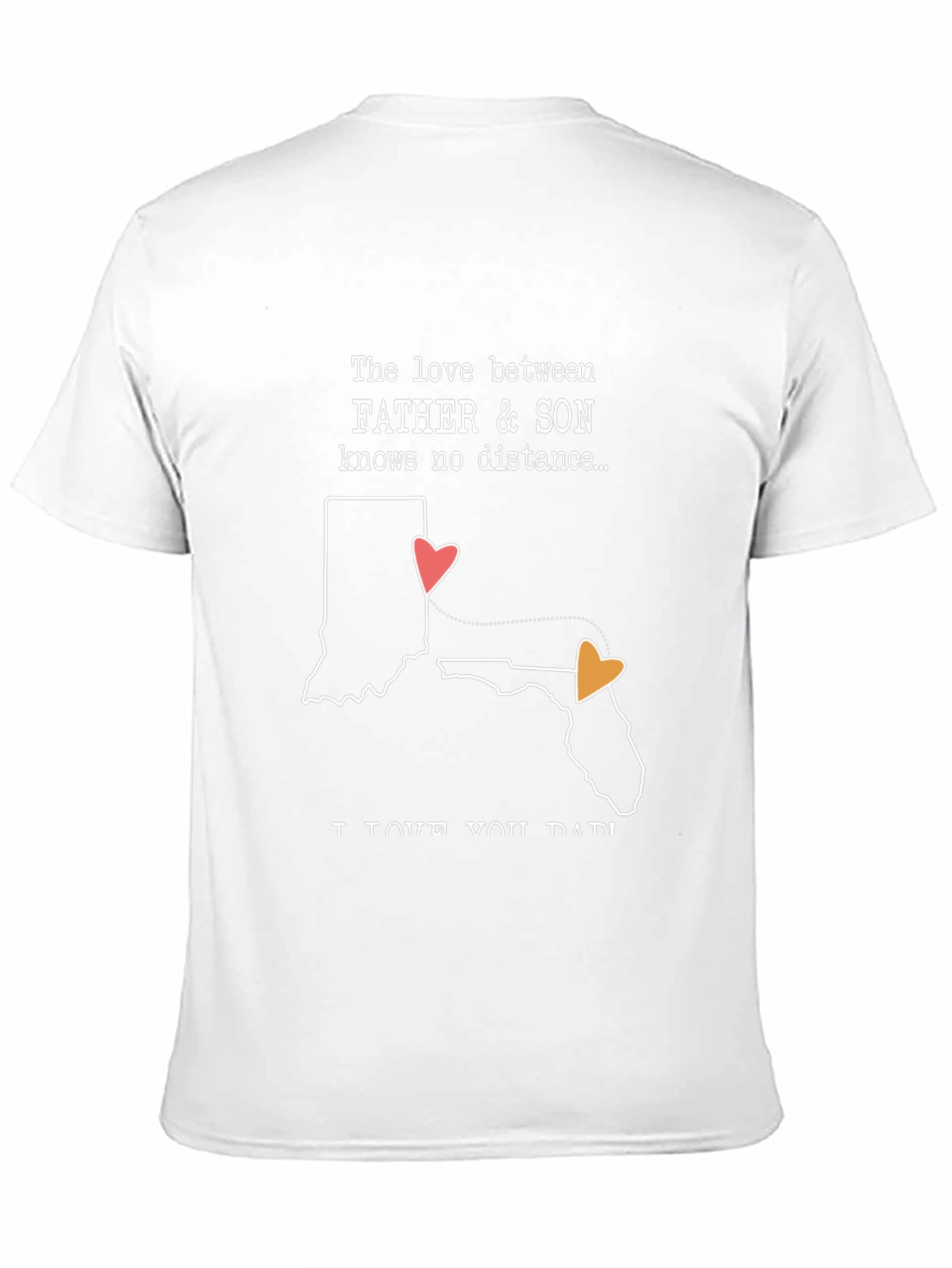 Father & Son Long Distance Love T-Shirt